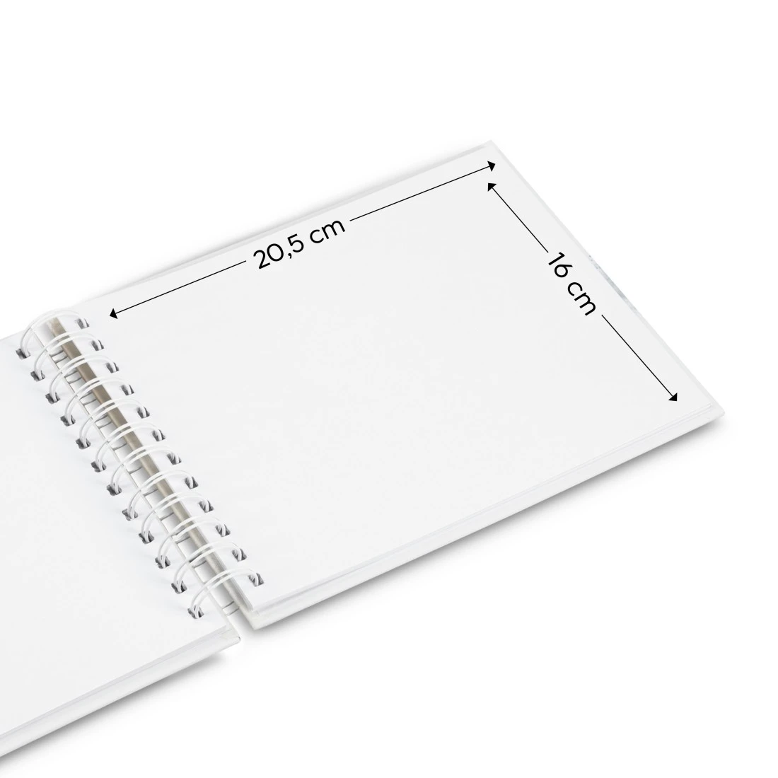 hama Fotoalbum Fine Art neutral 24,0 x 17,0 cm, 50 weiße Seiten