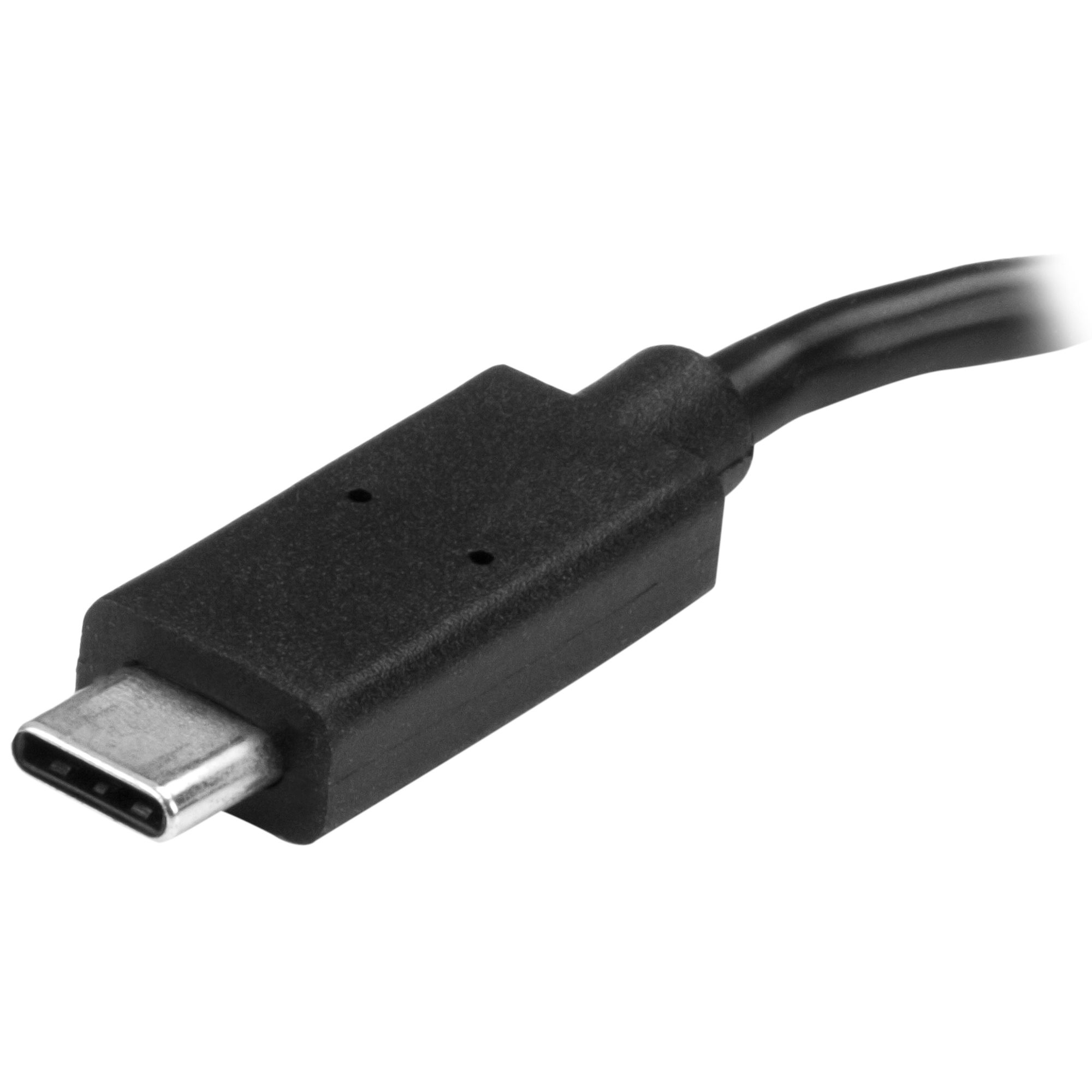 StarTech.com USB-C Hub 4 Port 5Gbit/s schwarz