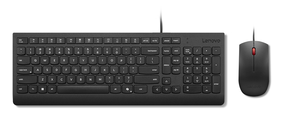 LENOVO ESSENT.WIRED KEYB/MOUSE AI - GERMAN