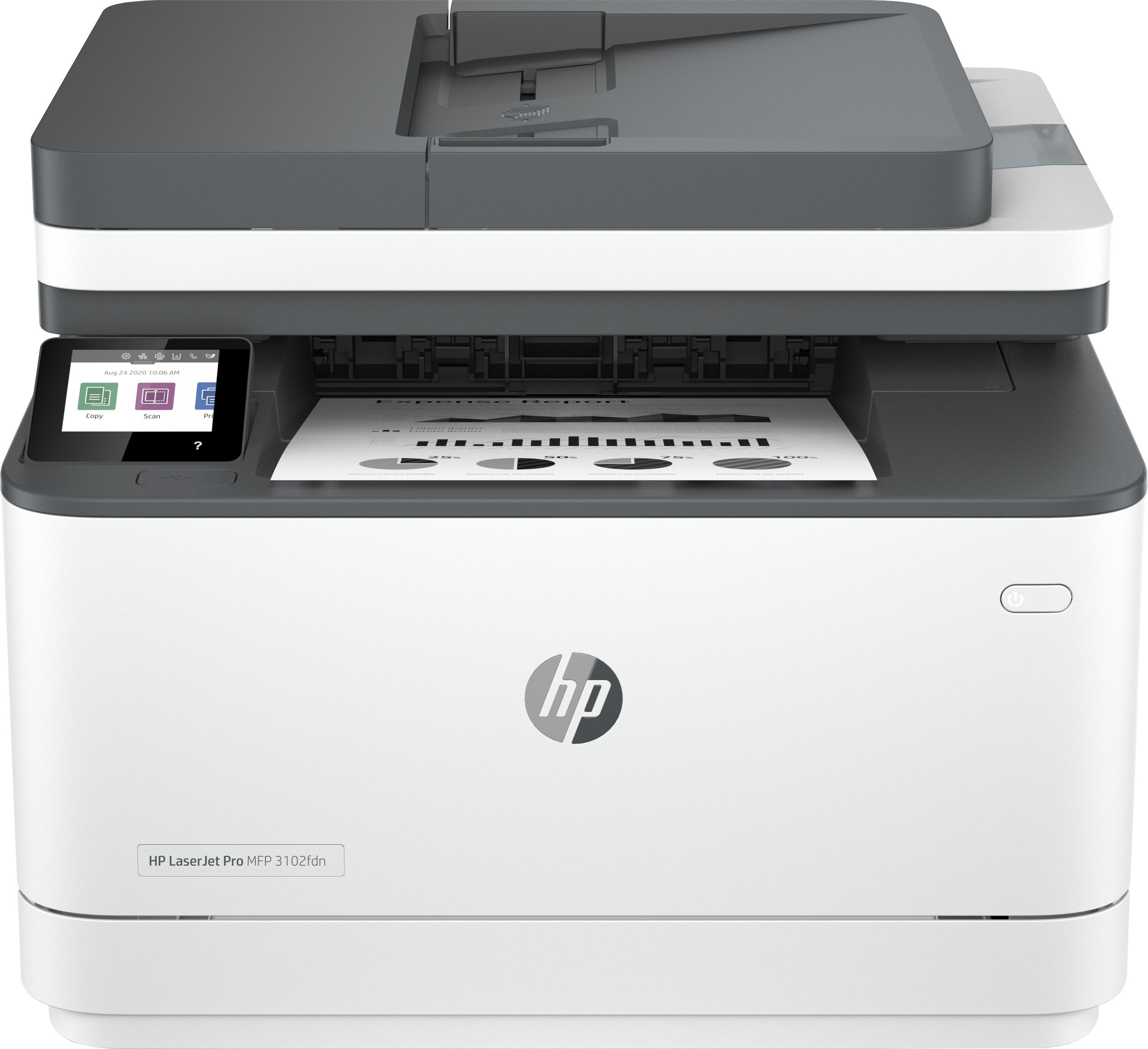 HP LaserJet Pro MFP 3102fdn 4 in 1 Laser-Multifunktionsdrucker weiß