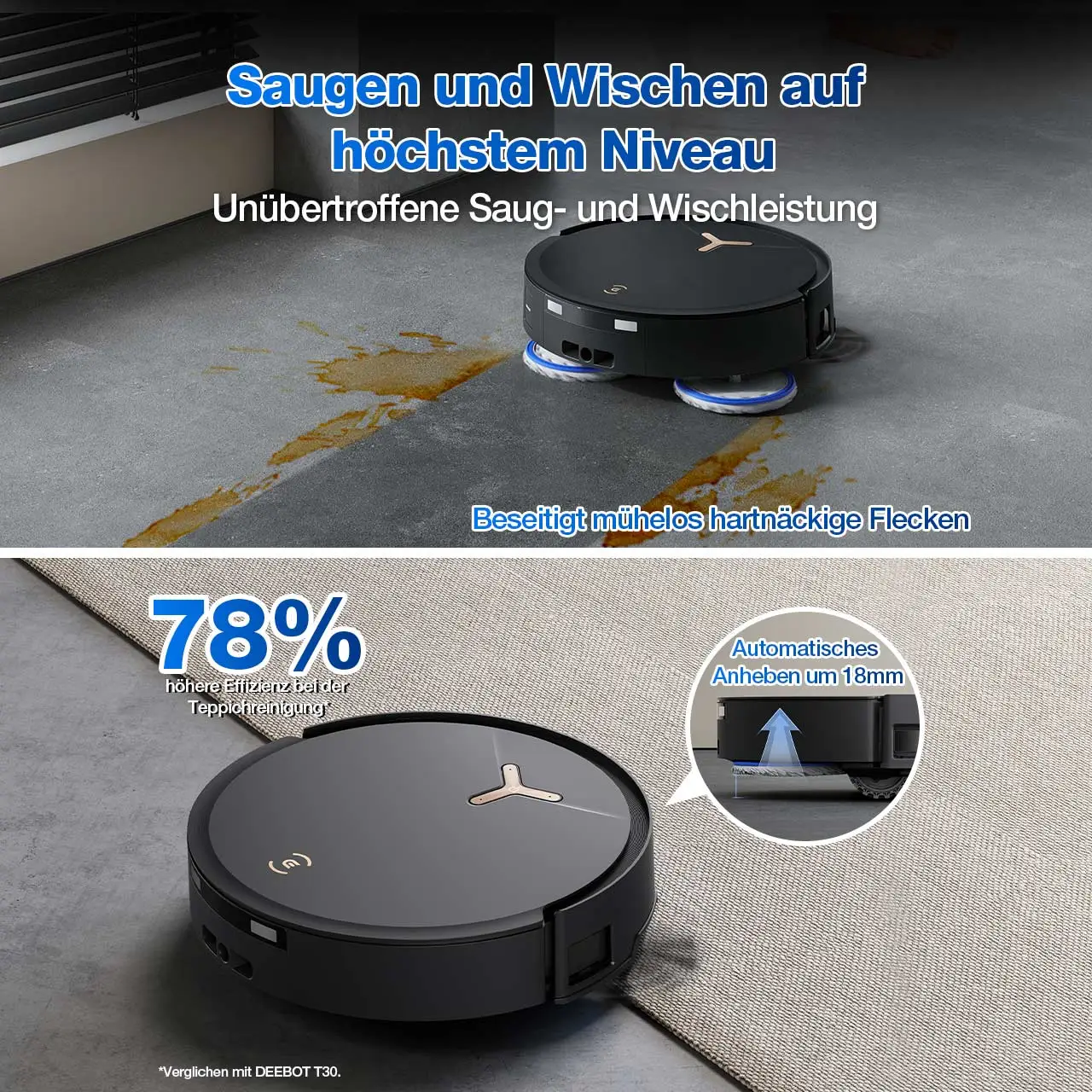 Deebot T50 MAX PRO OMNI (Gen2), Saugroboter