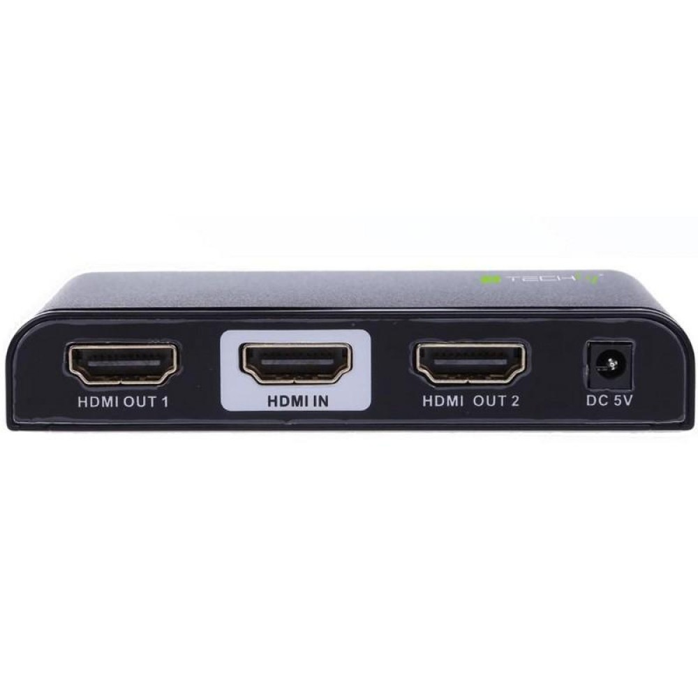 Techly HDMI 2.0 Splitter 4K, UHD, 3D, 2 Wege