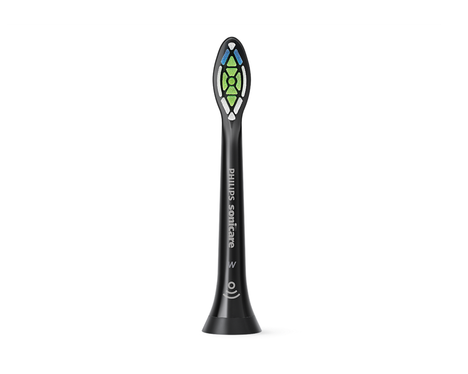 Philips PHIHX606288 Sonicare W2 Optimal White Ersatzbürstenköpfe, Schwarz
