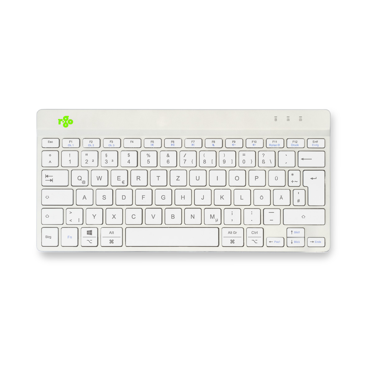 R-GO COMPACT BREAK ERGONOMIC KEYBOARD QWERTZ (DE) BLUETOOTH W