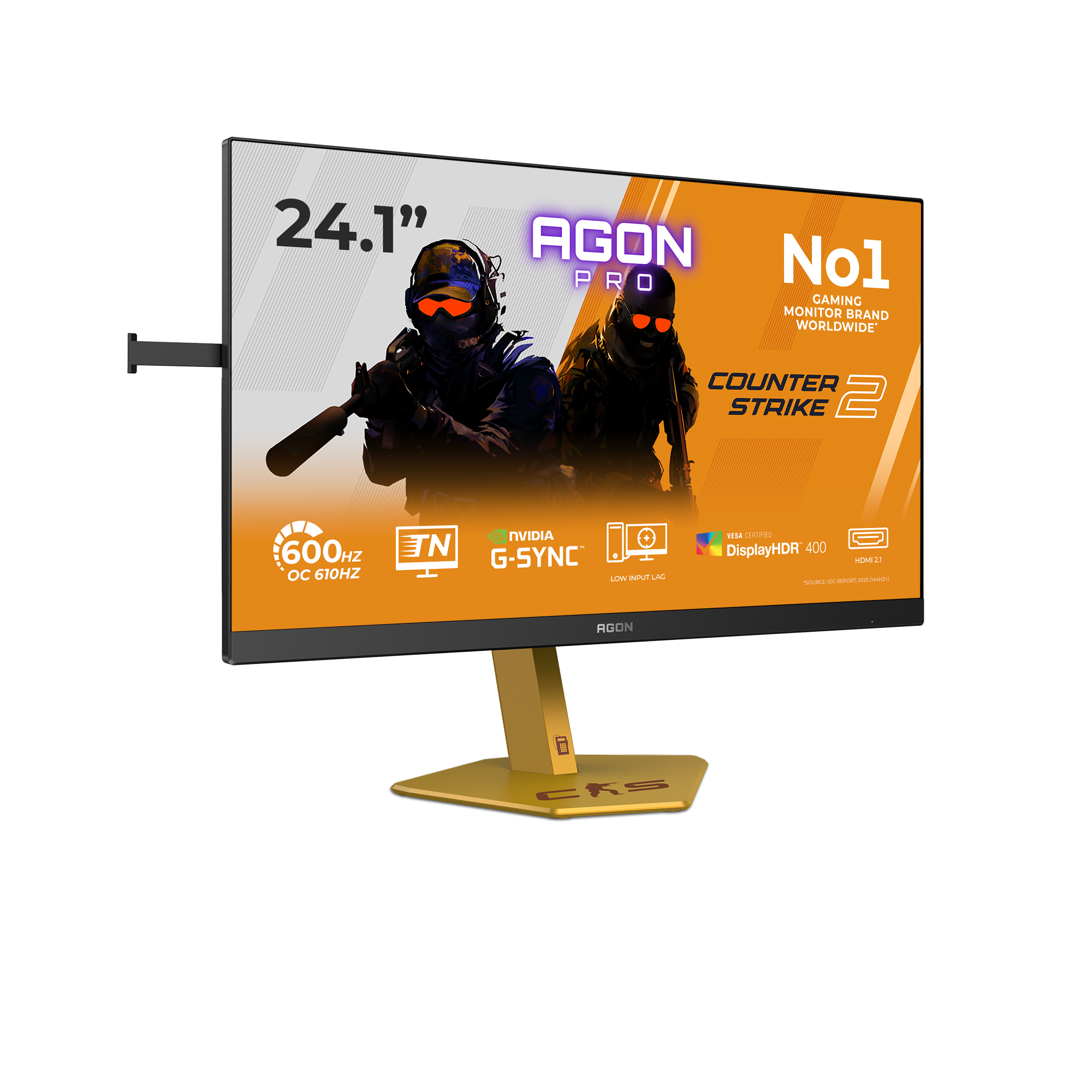 AGON PRO CS24A Counter-Strike 2 Edition, Gaming-Monitor