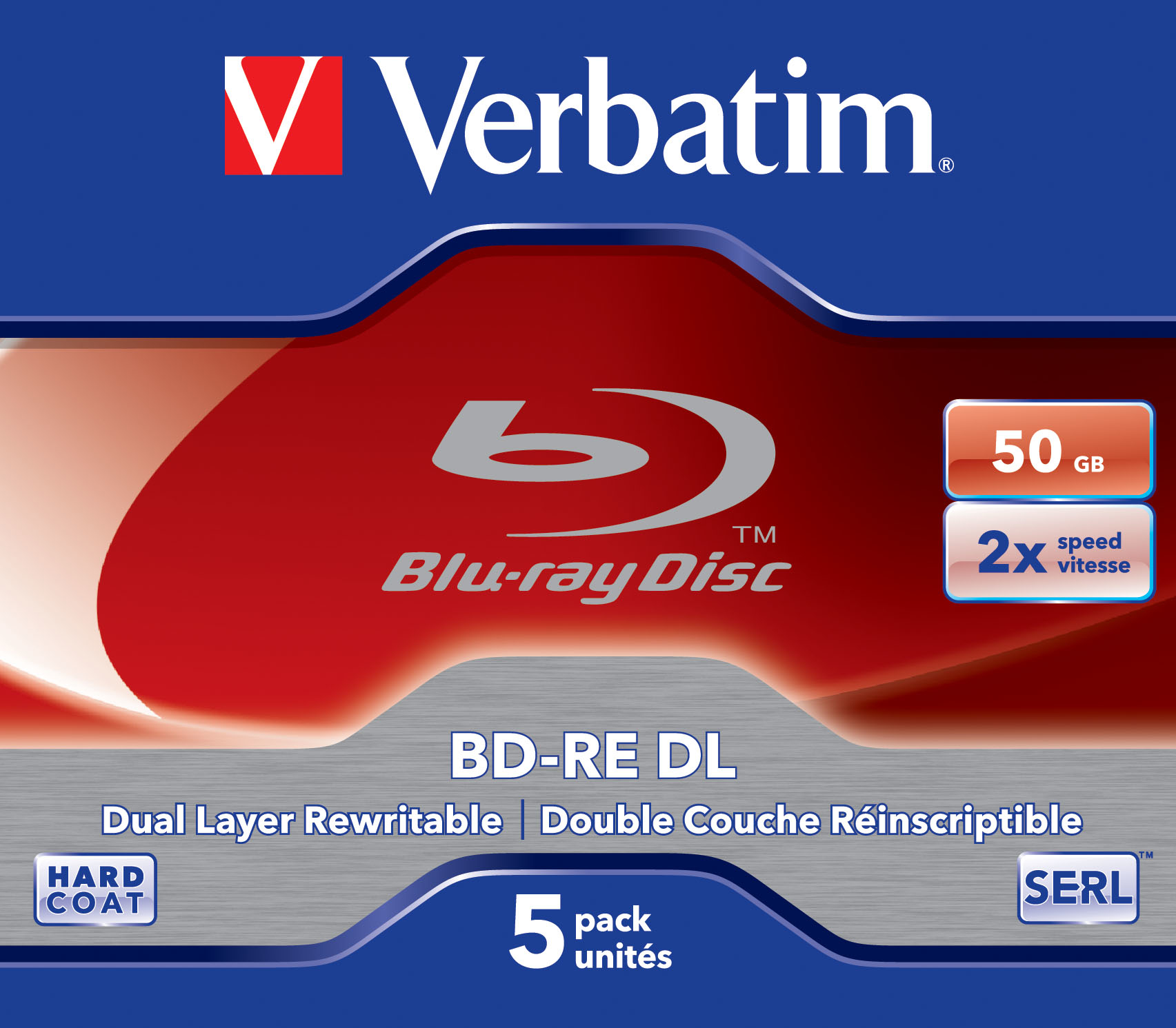 BD-RE DL 50 GB, Blu-ray-Rohlinge