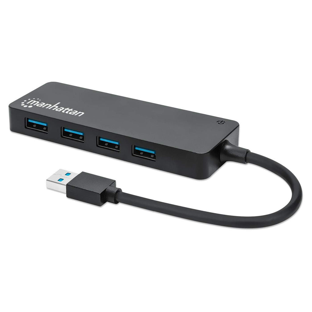 MANHATTAN 4-Port USB 3.2 Gen 1 Hub USB-A St./ 4x A-Buchse