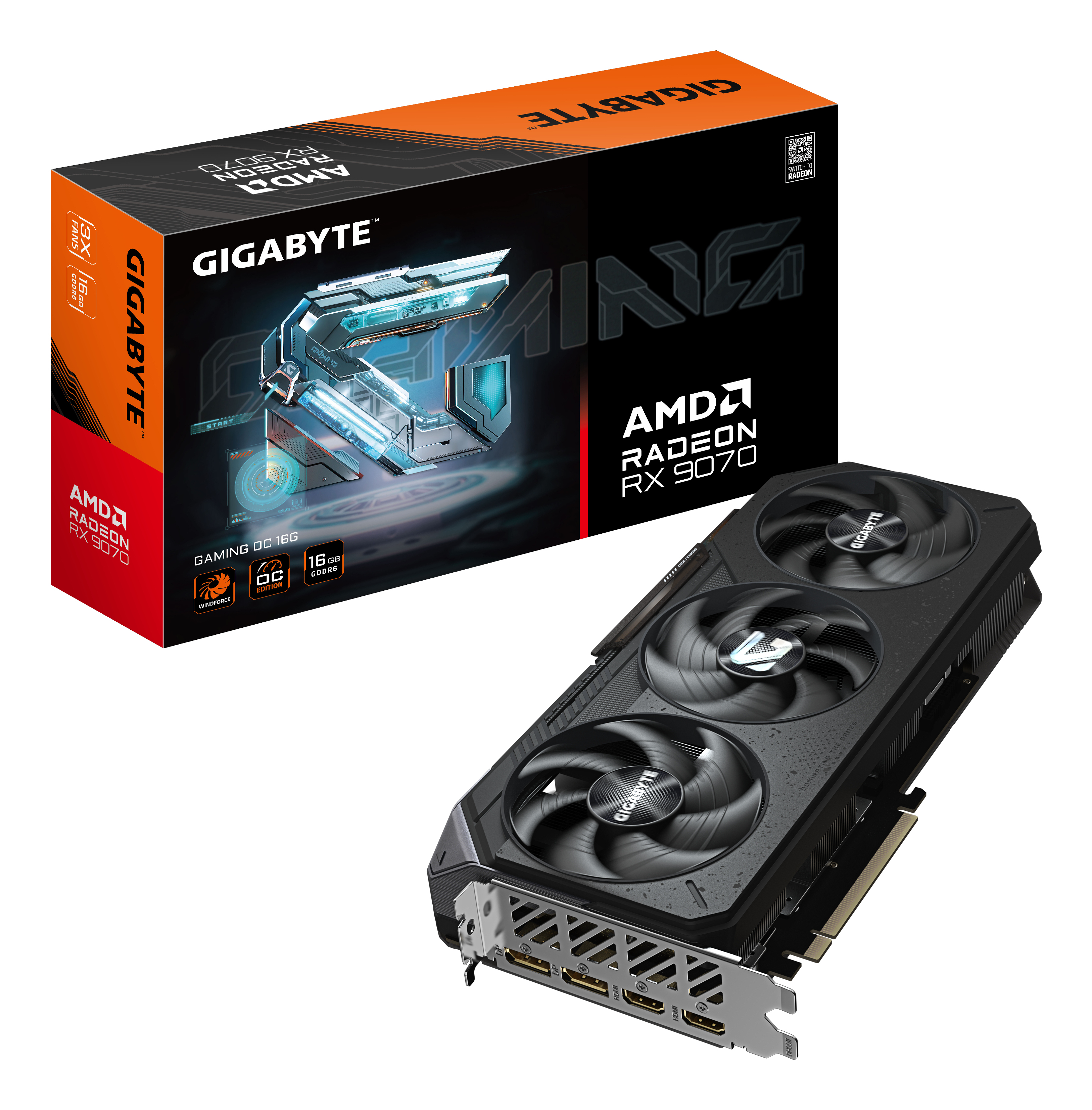 Radeon RX 9070 Gaming OC, Grafikkarte