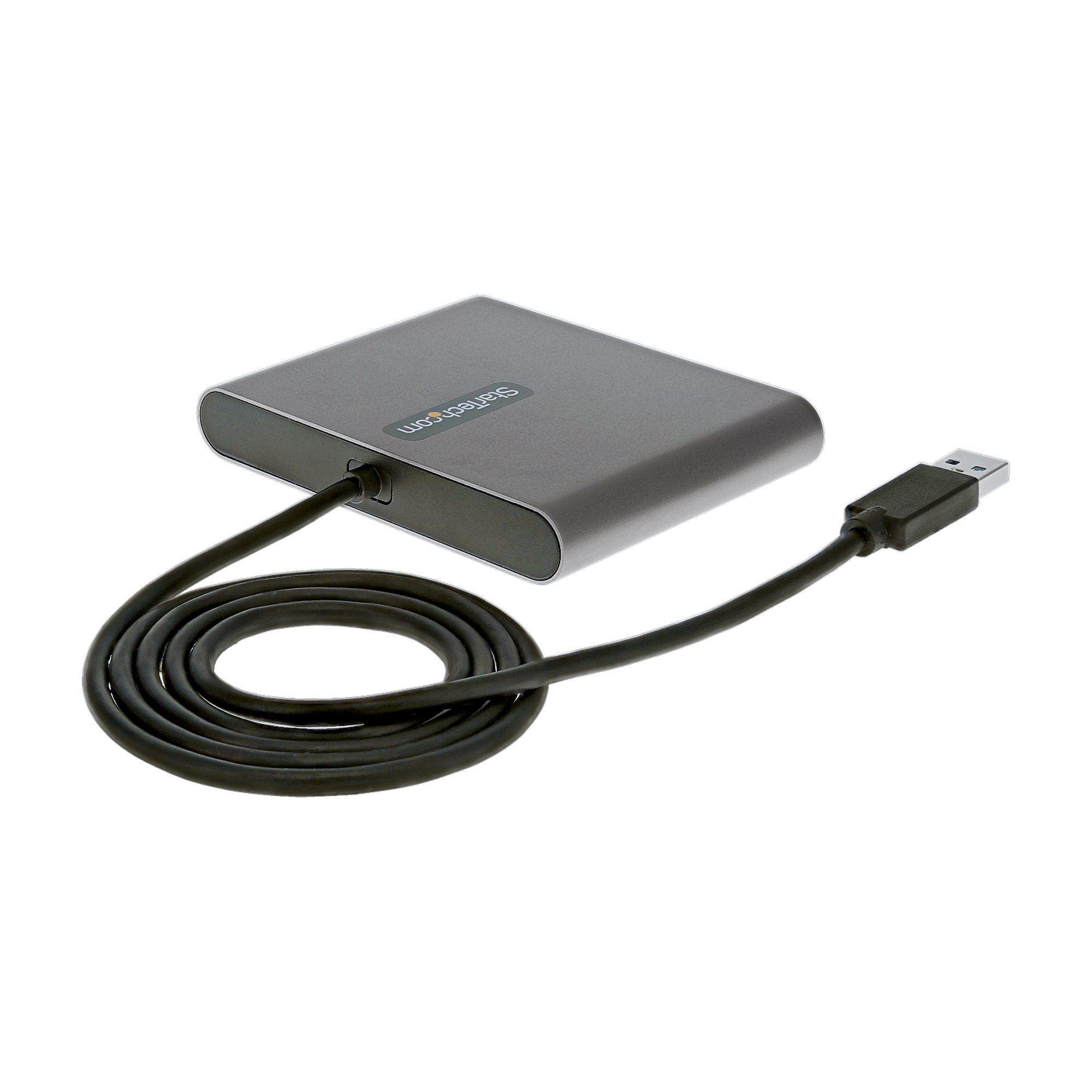 USB 3.0 TO 4 HDMI ADAPTER .