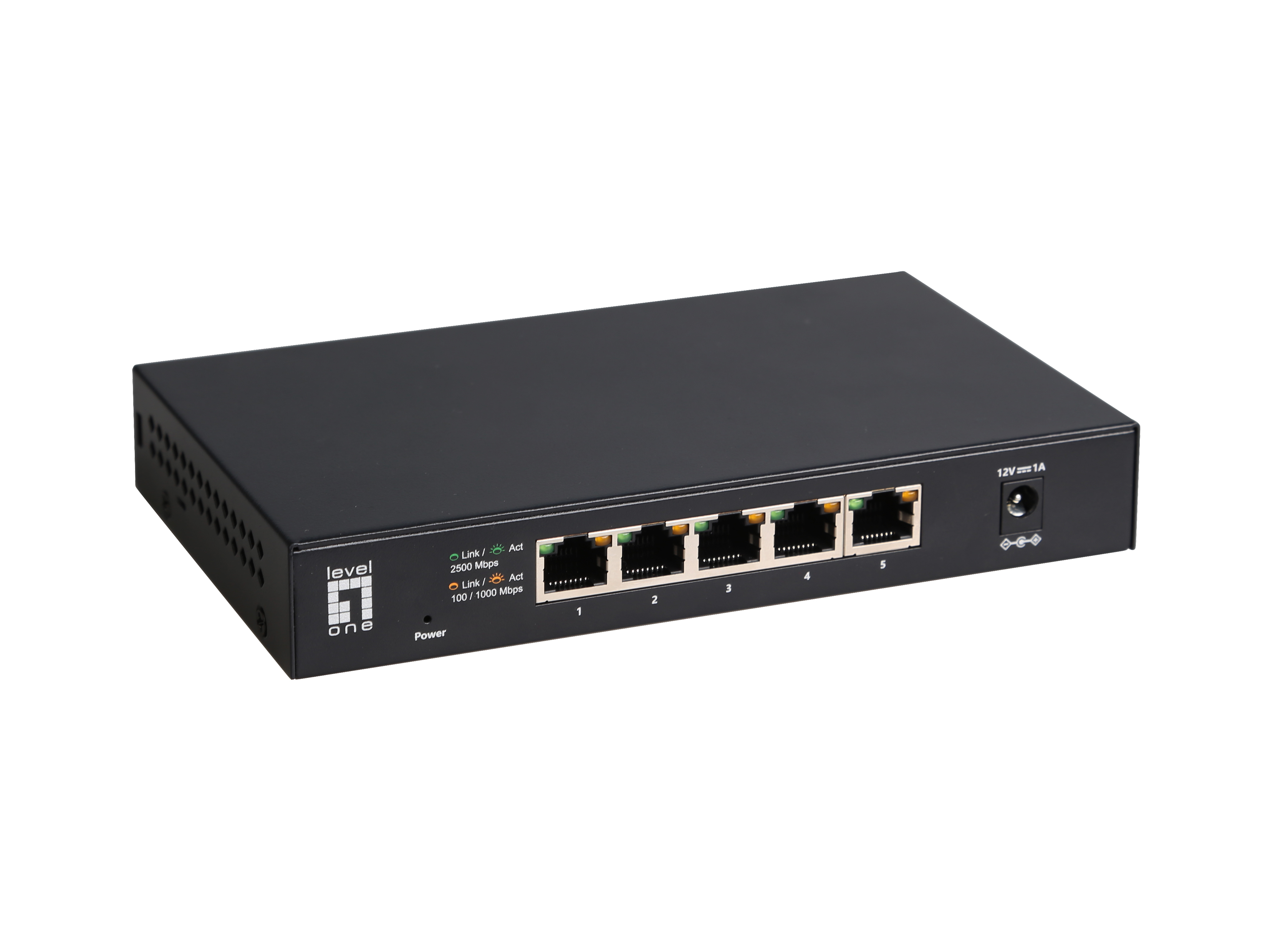 LevelOne Switch 5xGE unmanaged Metall