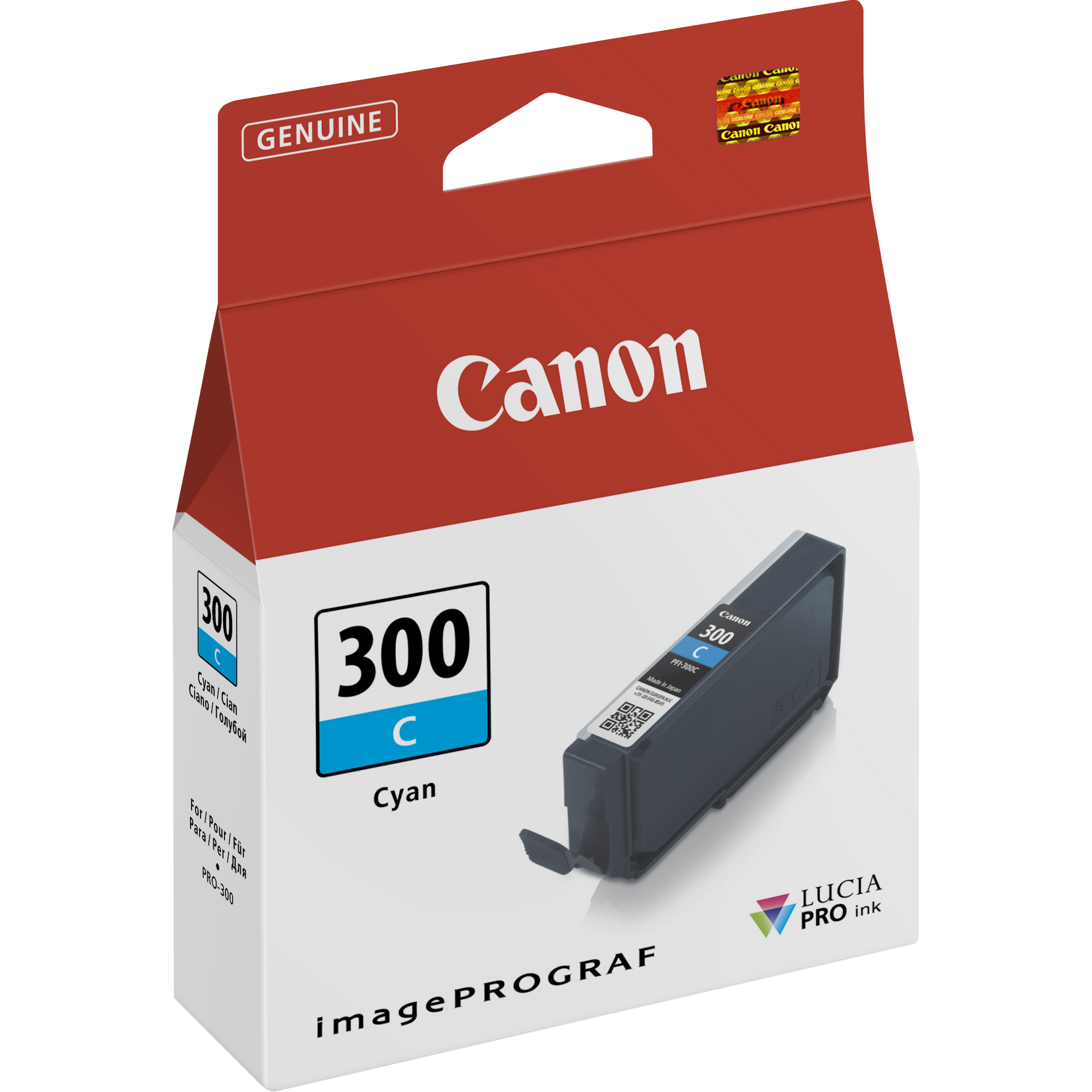 Canon PFI-300 cyan Druckerpatrone