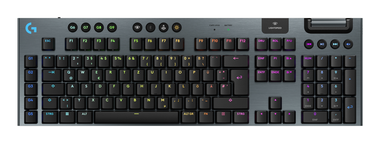 G915 X LIGHTSPEED WRLS G KB-BLACK-DEU-EMEA28I-935