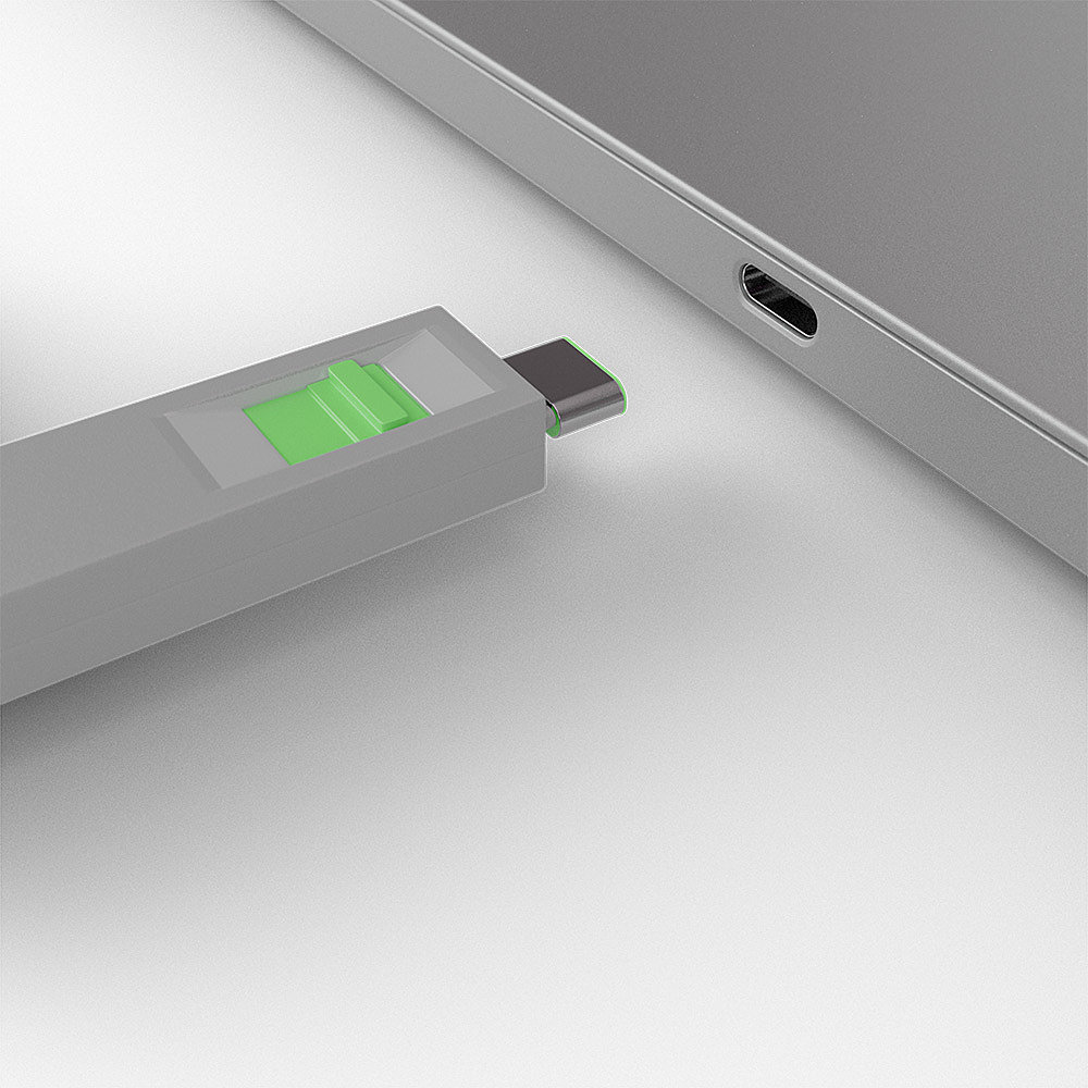 USB Typ C Port Schloss, Sicherheit