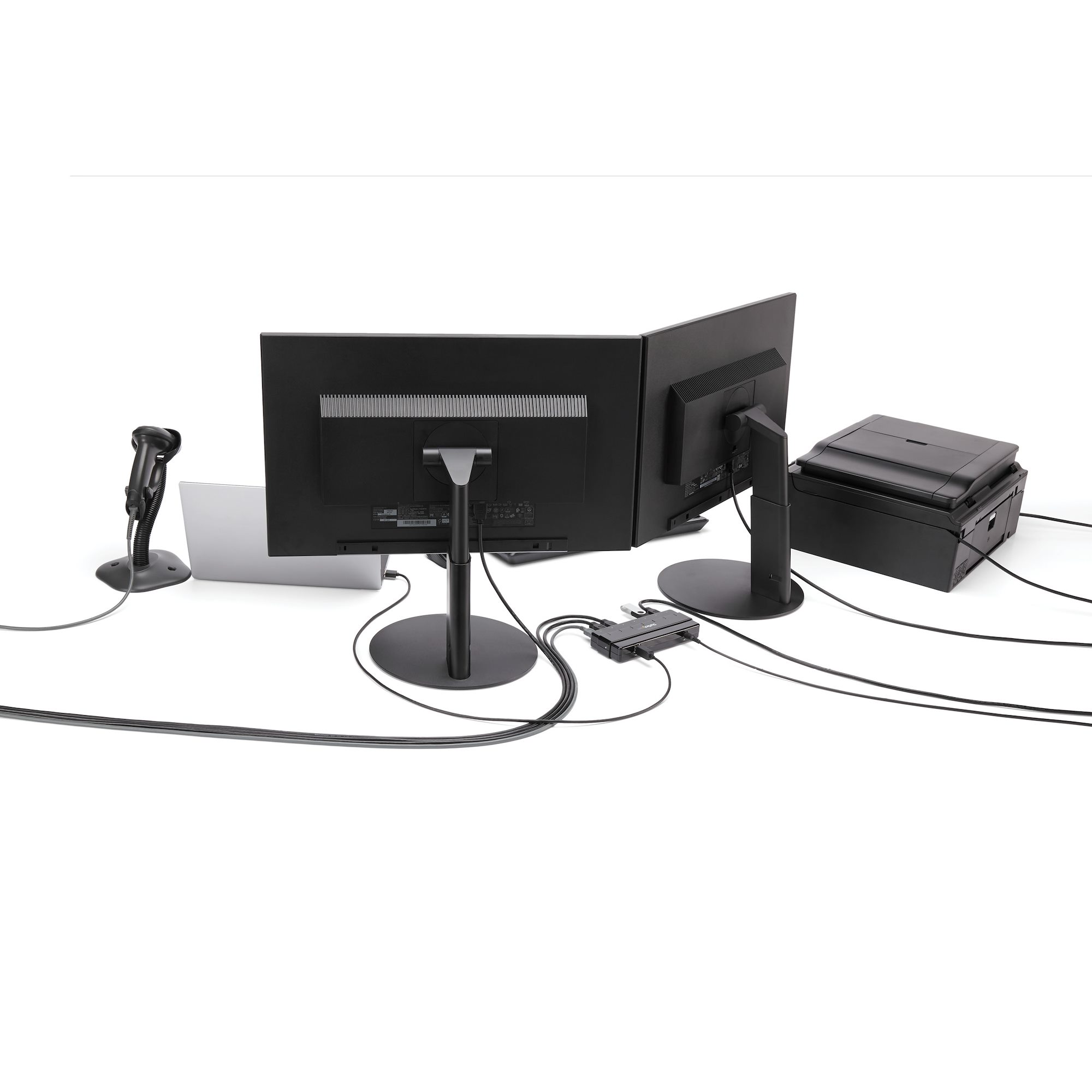 StarTech.com 7 Port USB 3.0 Hub mit Adapter Schwarz