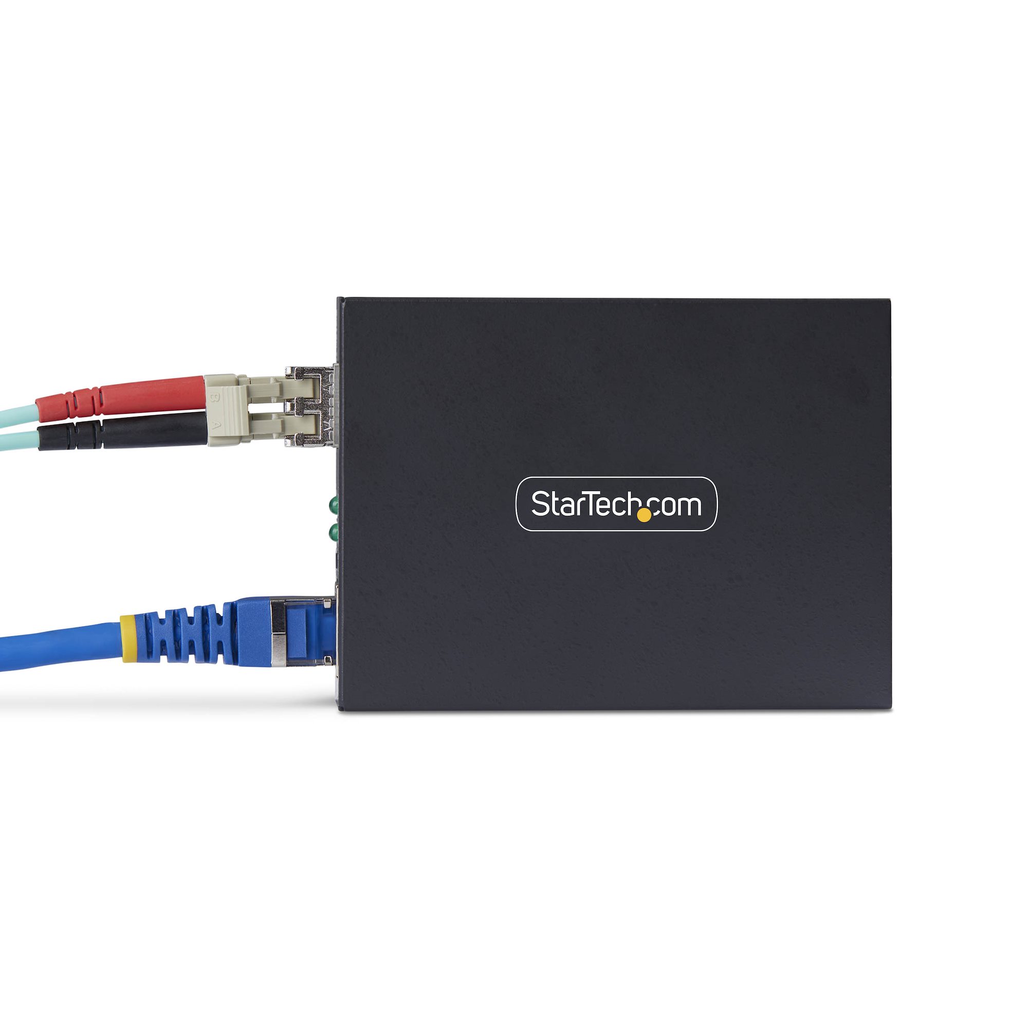 SM LC FIBER MEDIA CONVERTER .