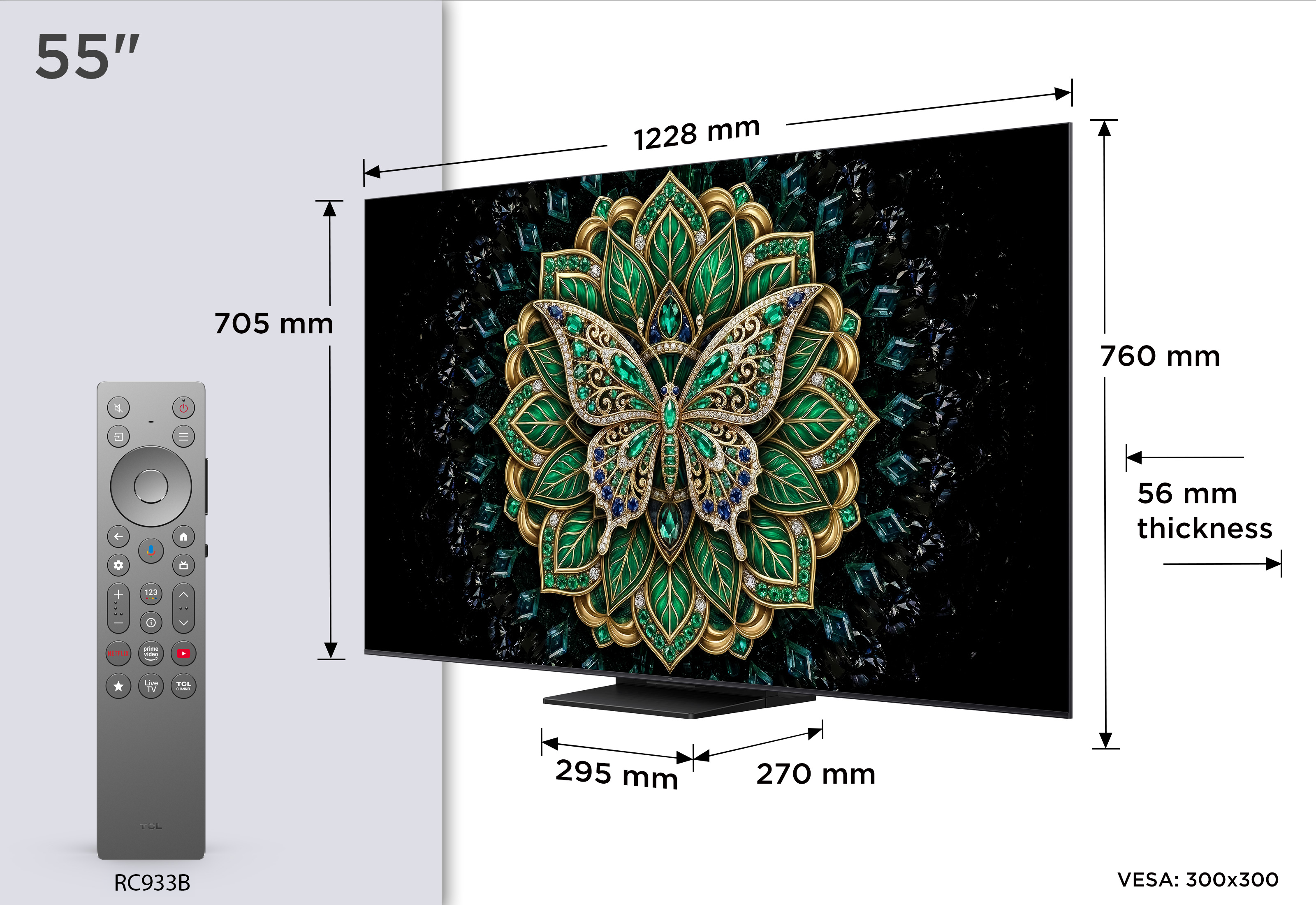 55MQLED75L, QLED-Fernseher