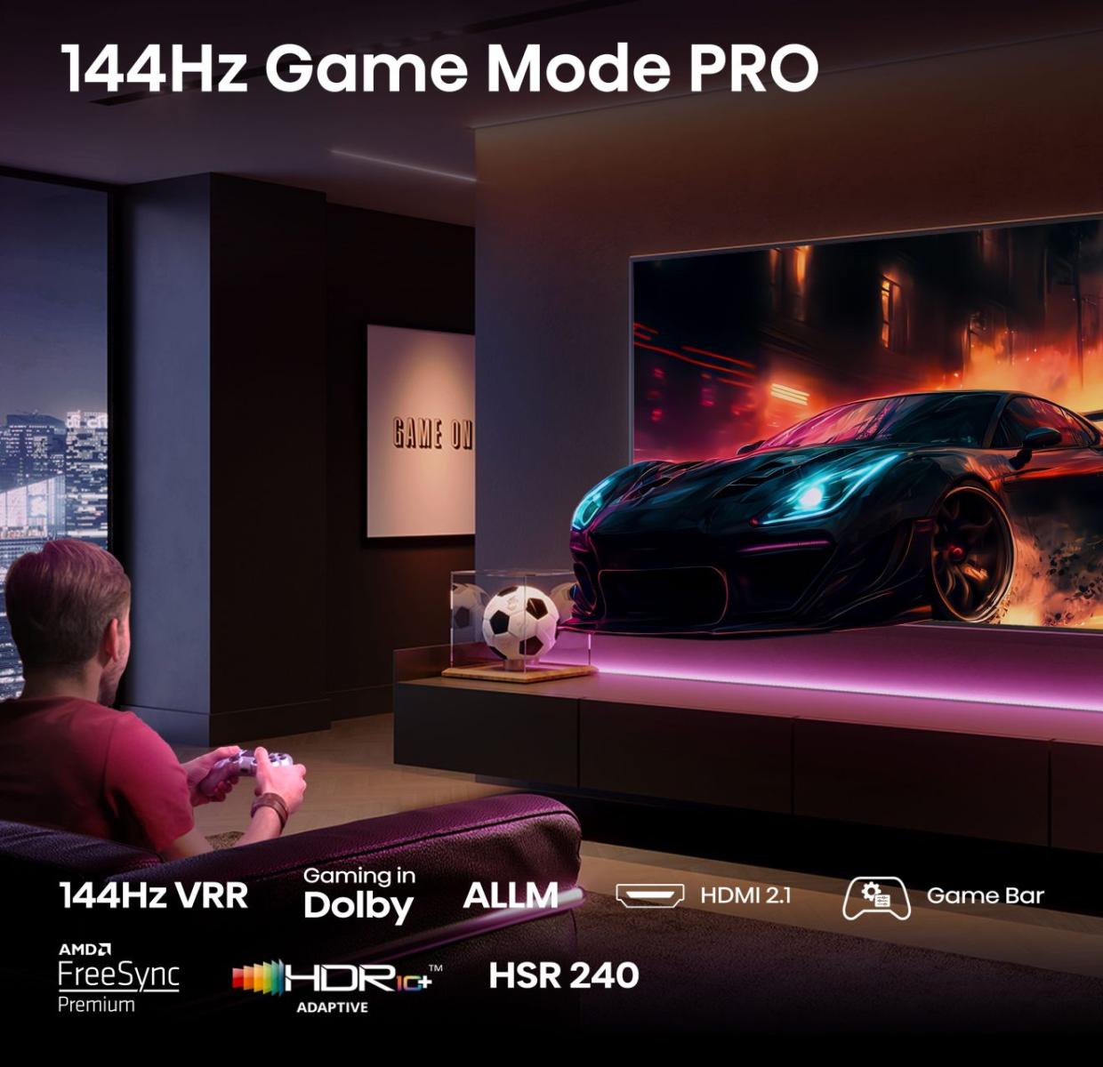 50E77Q PRO, QLED-Fernseher