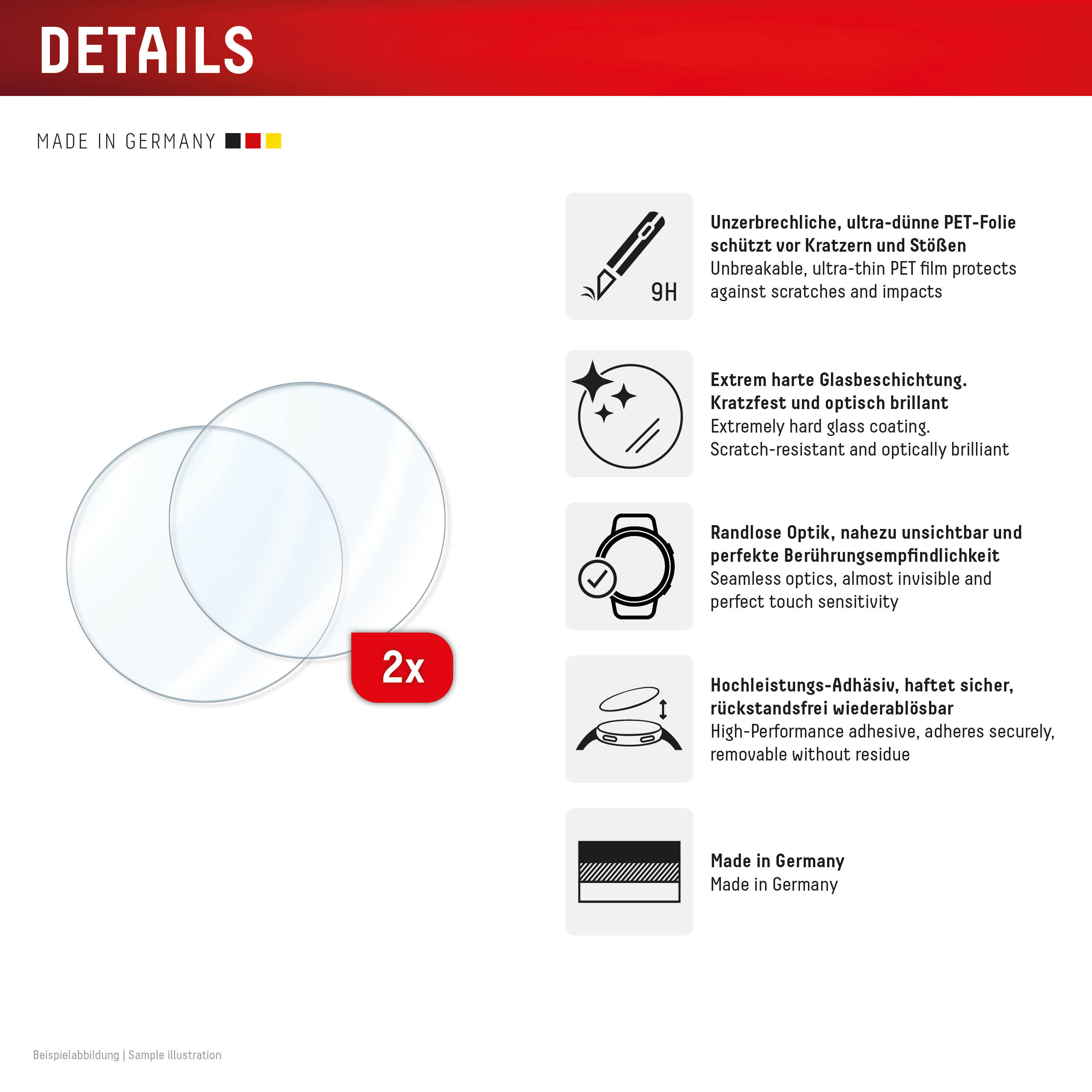 DISPLEX GLASS GARMIN FENIX E/FENIX 8 43MM