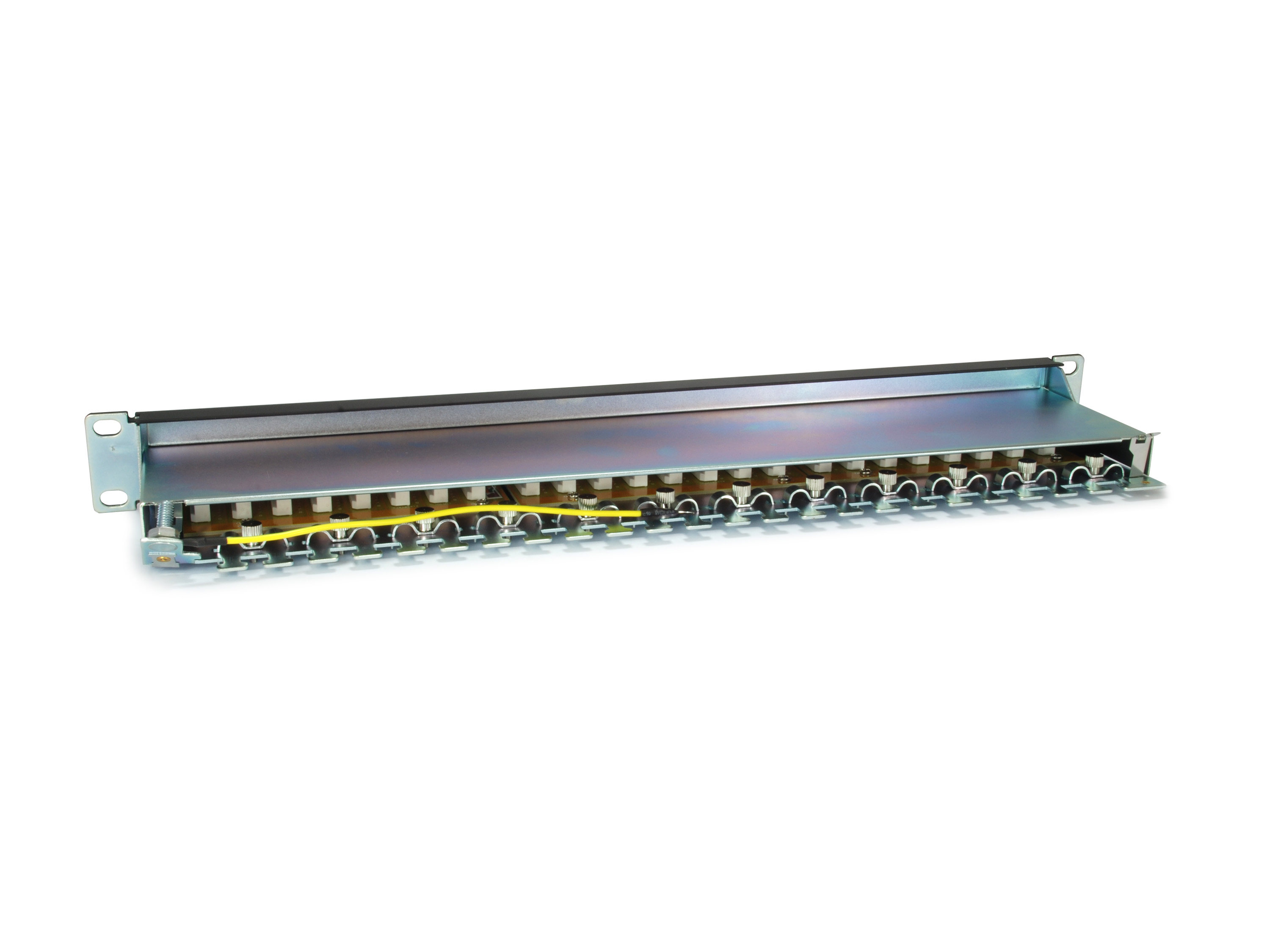 Equip 19 Patchpanel 24xRJ45 Cat6a FTP 1U 500MHz RAL9005
