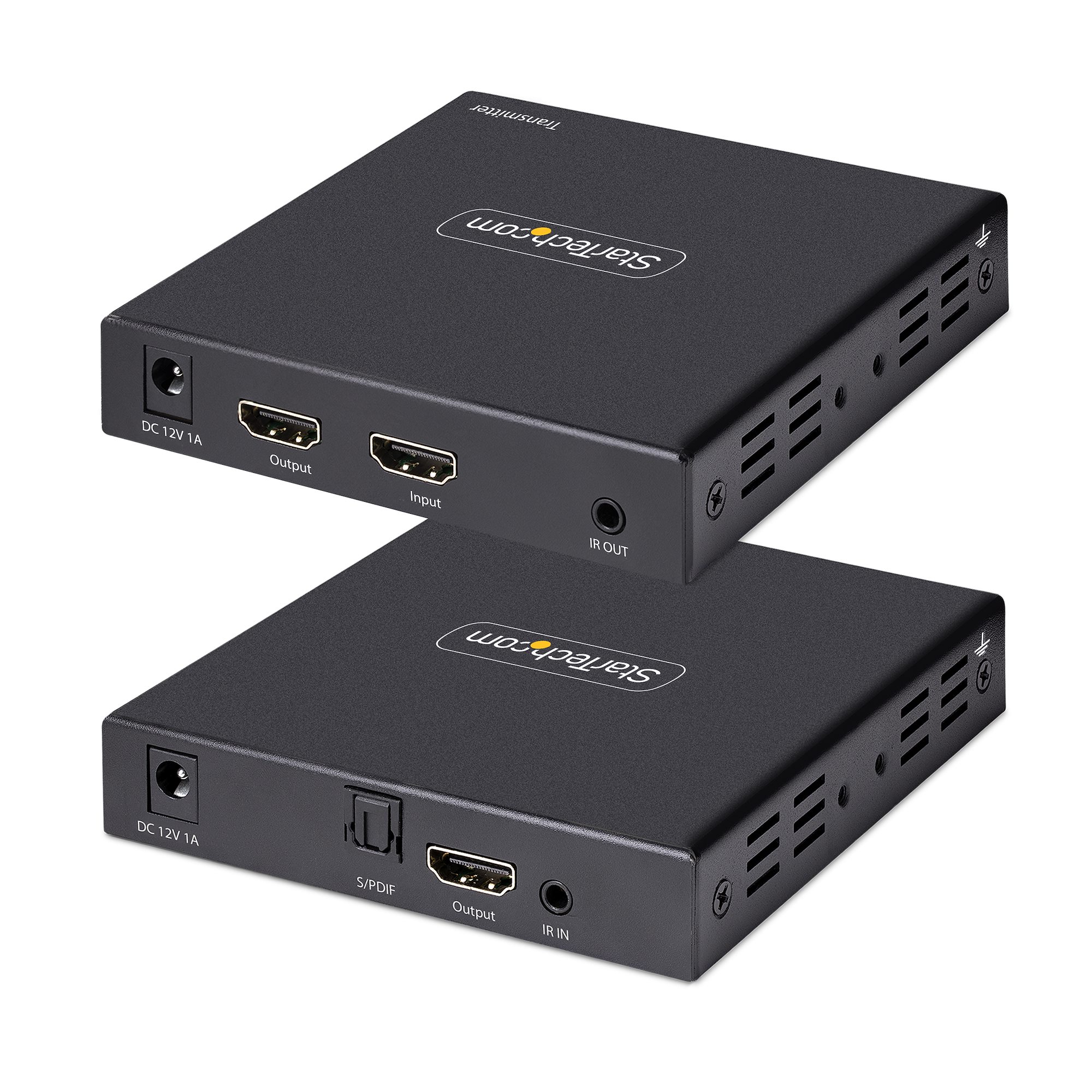 STARTECH.COM 4K HDMI Extender über CAT5/CAT6 Kabel 4K 60Hz HDR Video Extender/HDMI Verlängerung bis zu 70m HDMI über Ethernet Kabel