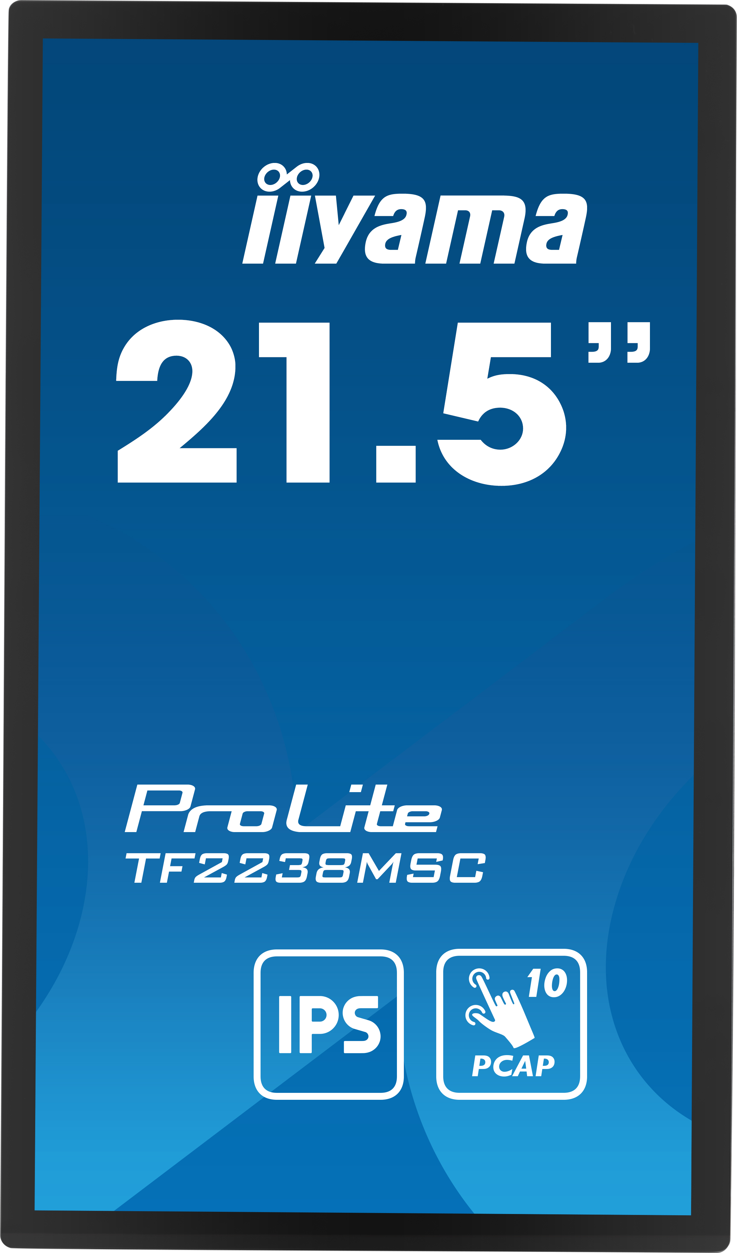 IIYAMA 54.5cm (21,5) TF2238MSC-B1 16:9 M-Touch HDMI+DP+USB retail