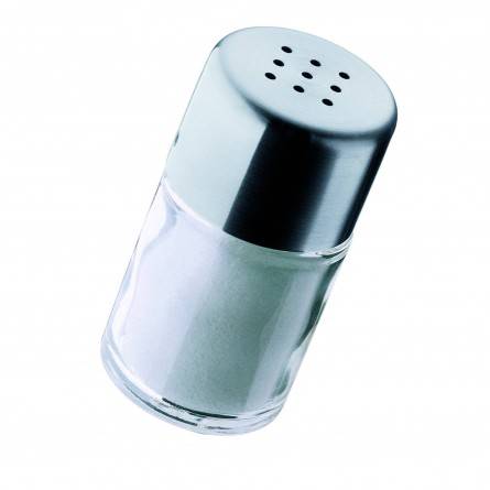 WMF Salz- und Pfefferstreuer Bel Gusto transparent/silber 2-tlg., 1 Set