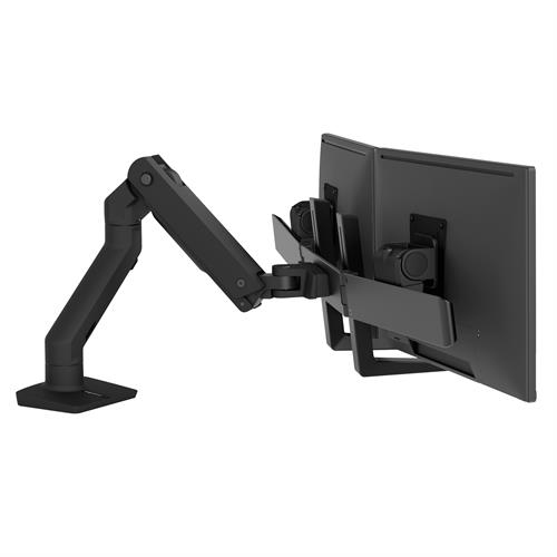 HX DUAL MONITOR ARM IN SCHWARZ TISCHHALTERUNG FUER MONITORE BIS