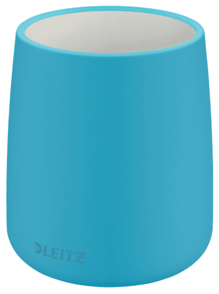 LEITZ Stiftehalter Cosy blau Keramik 8,7 x 8,7 x 10,8 cm