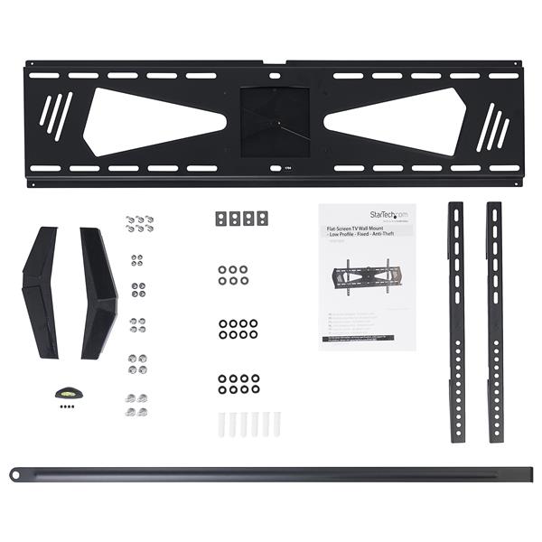 STARTECH.COM Flat-Screen TV Wall Mount - Low Profile - For 37inch in to 70inch in TV - Anti-Theft - Fixed
