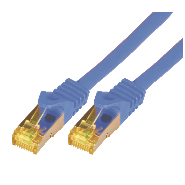 CAT7 SFTP RJ45 LSZH 5M BLUE 10GBIT RAW PATCH CABLE