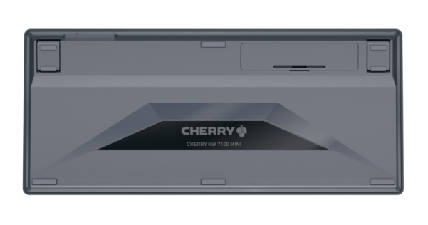 CHERRY KW7100 Wireless MINI Tastatur CH TKL 75% Blaugrau