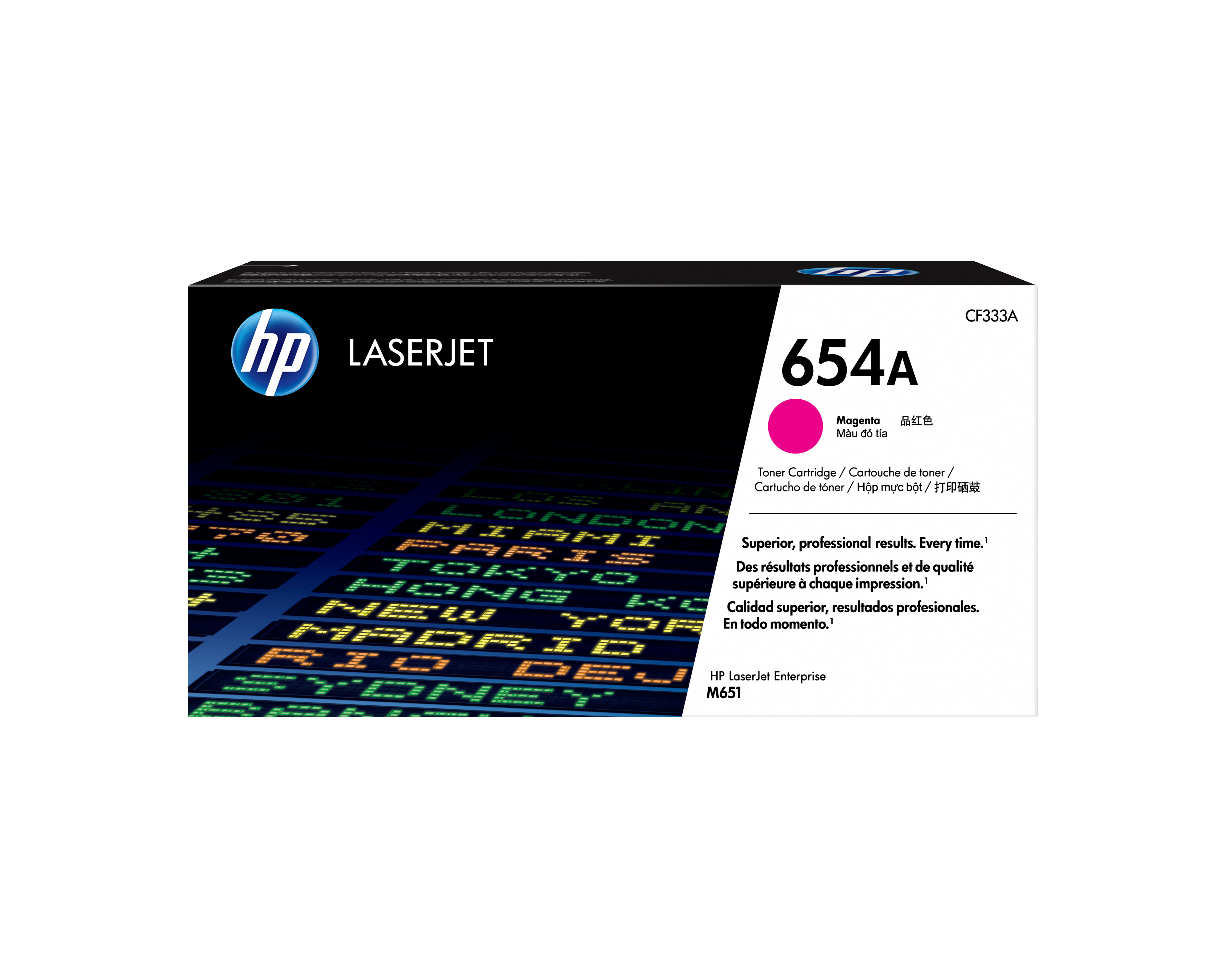 HP 654A (CF333A) magenta Tonerkartusche