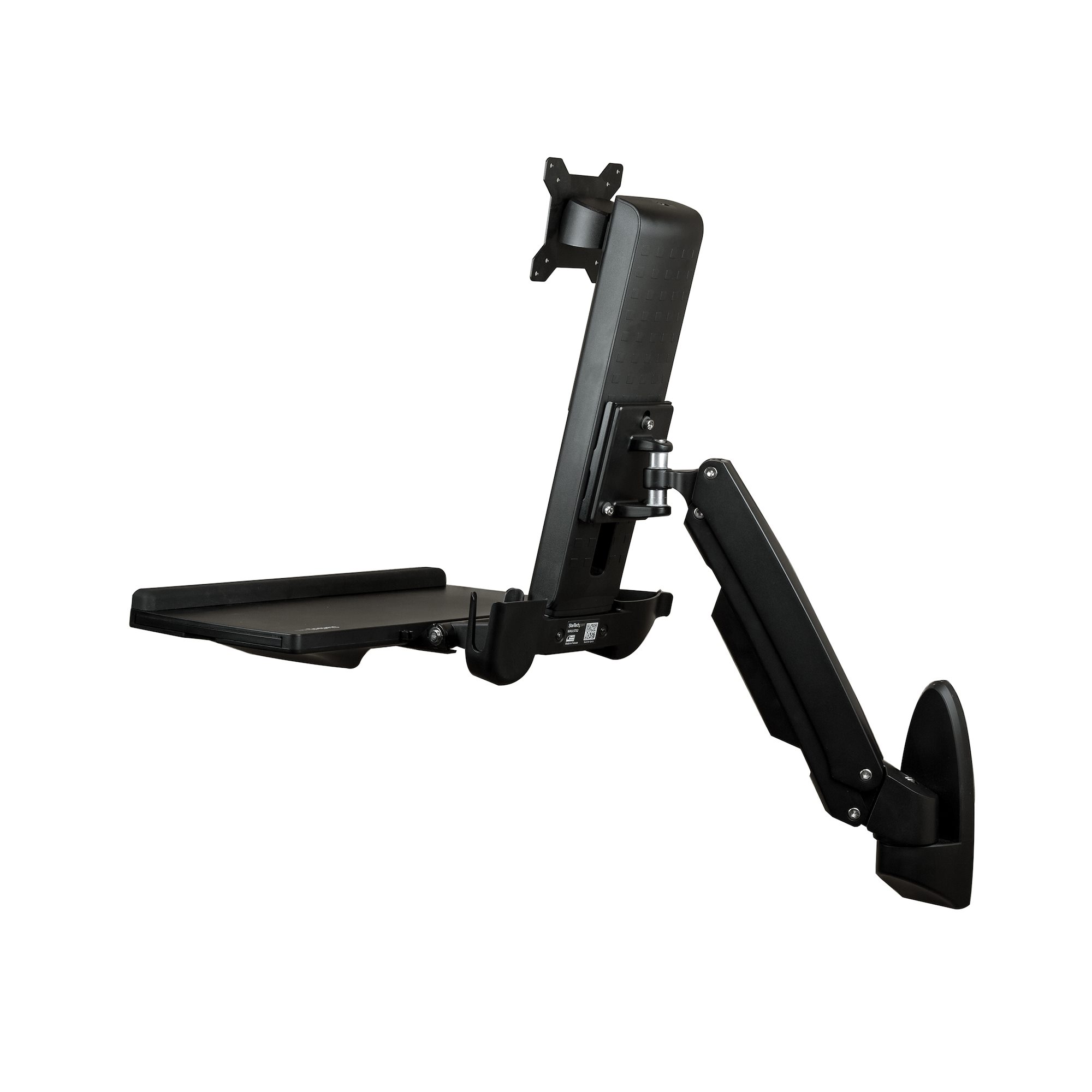WALL MOUNTED SIT STAND DESK .