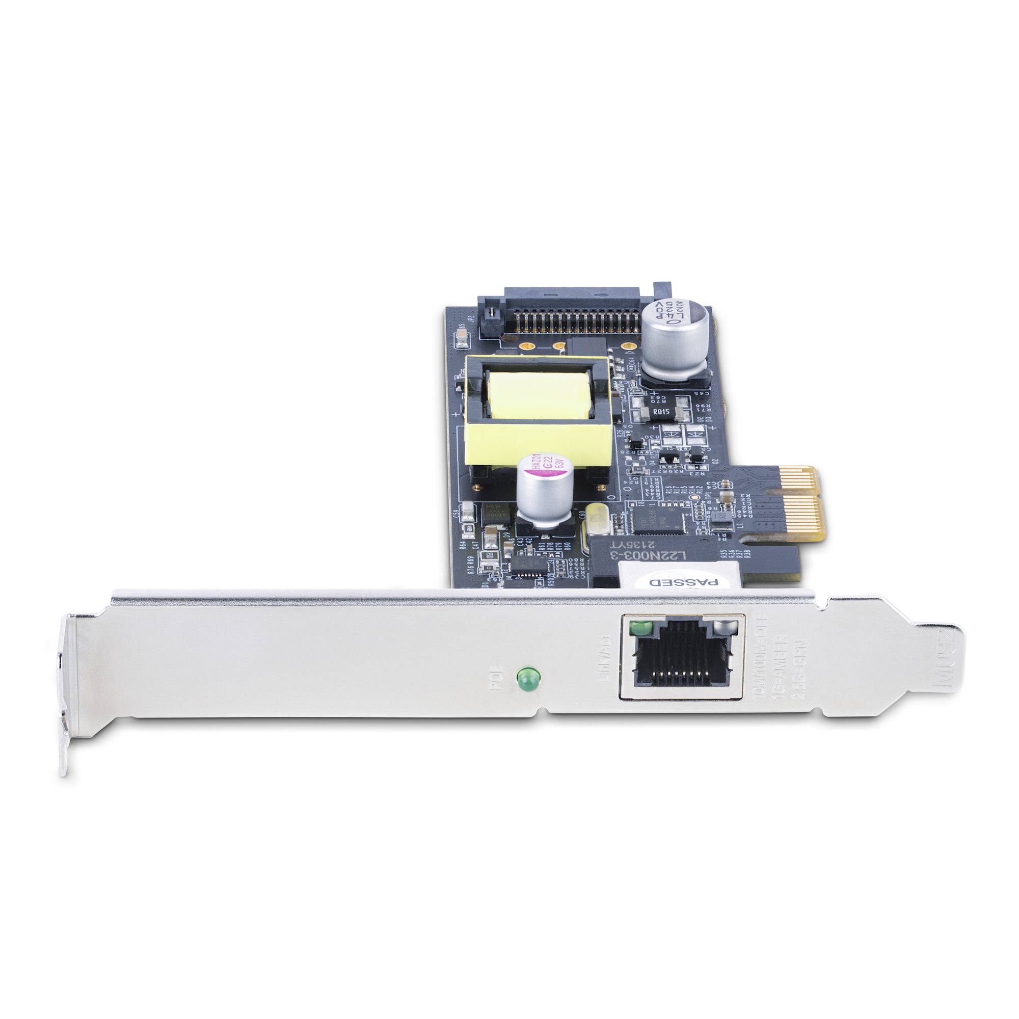 2.5GBPS POE NETWORK CARD PCIE 802.3AF/AT POE+ ETHERNET NI