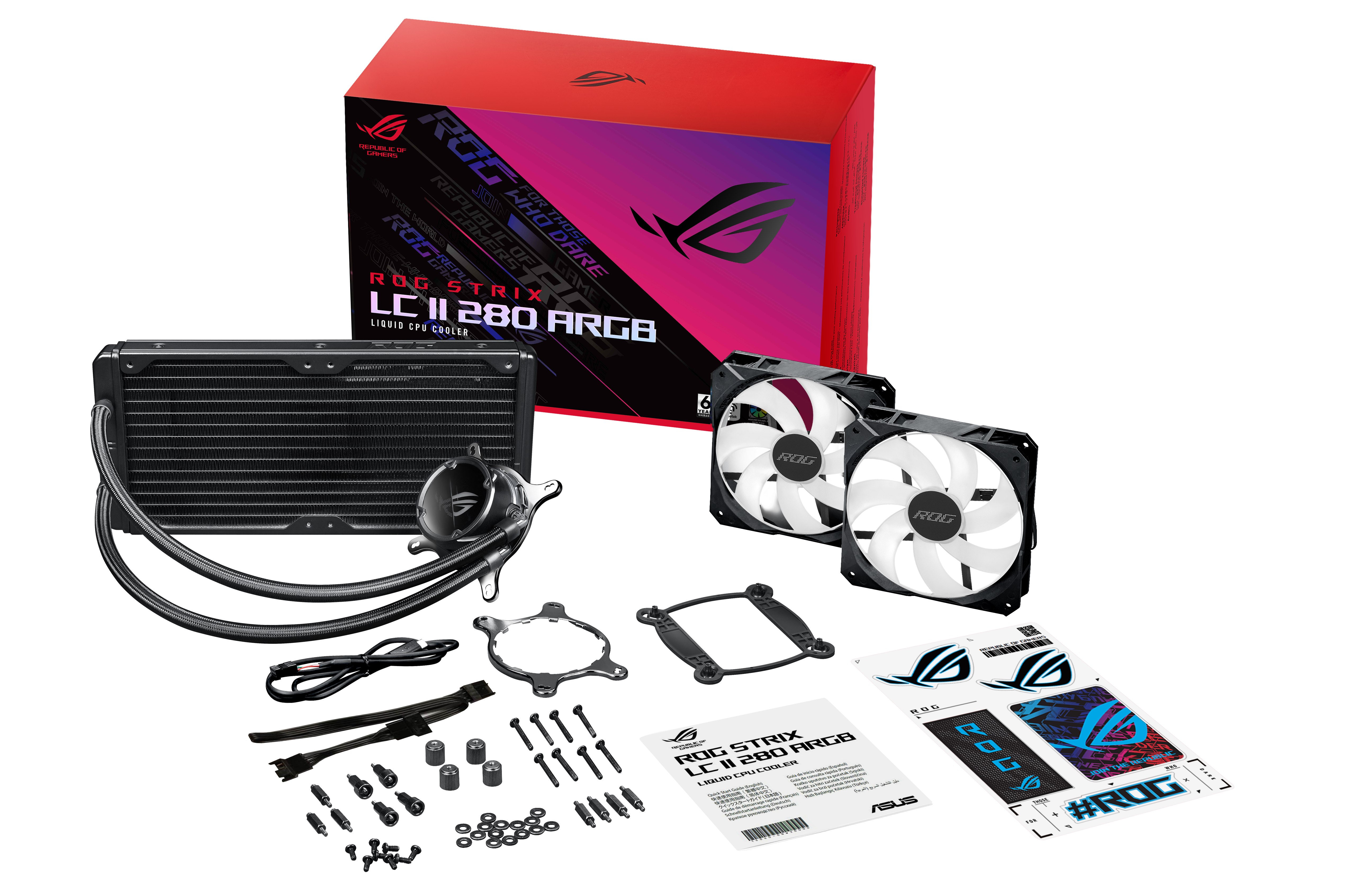 ROG STRIX LC II 280mm ARGB, Wasserkühlung