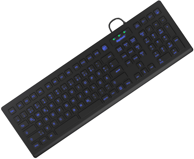 KeySonic Industrie-TAS, Silikon, BK, KSK-8031INEL-B (DE)