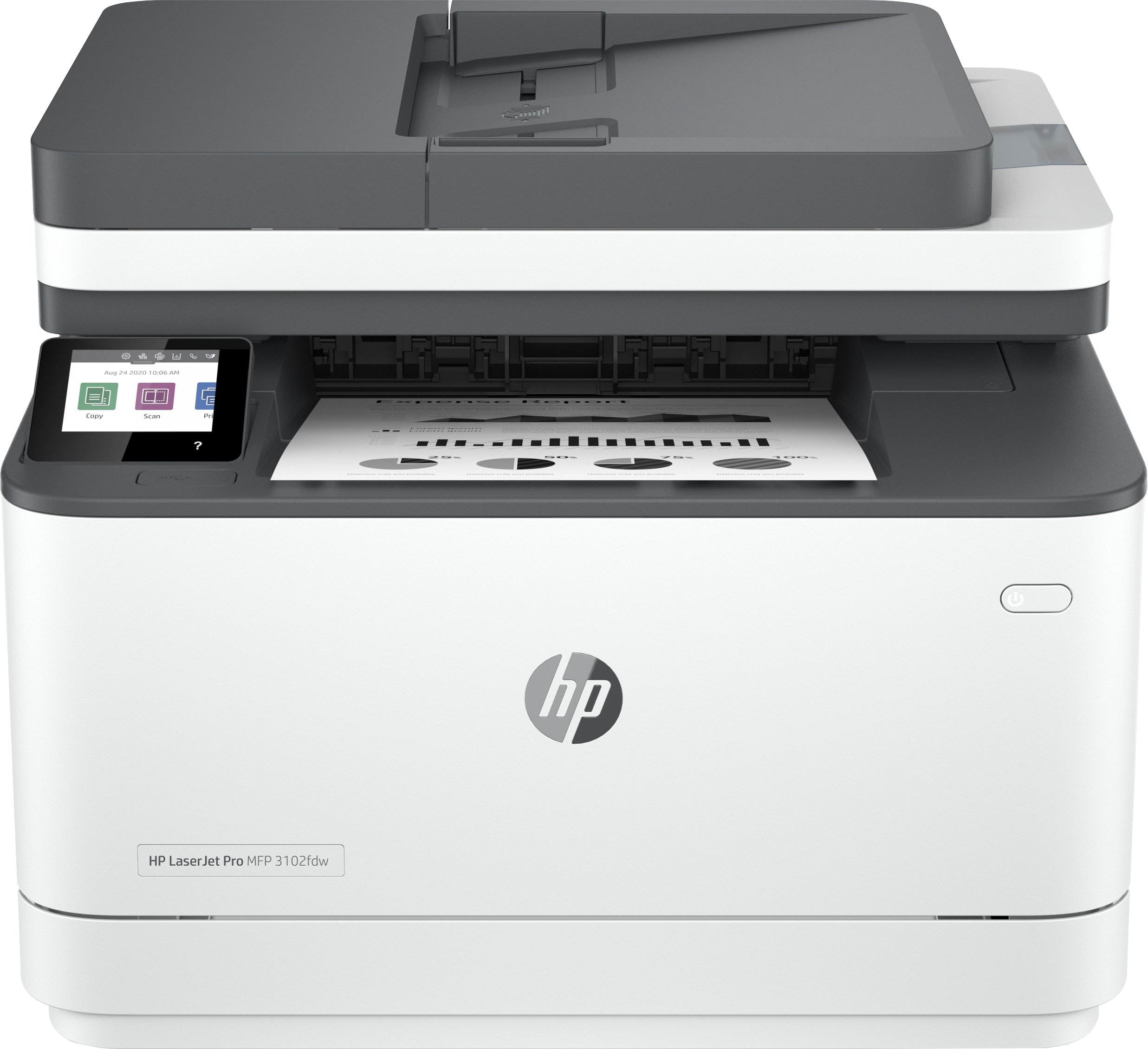HP LaserJet Pro MFP 3102fdw 4 in 1 Laser-Multifunktionsdrucker weiß