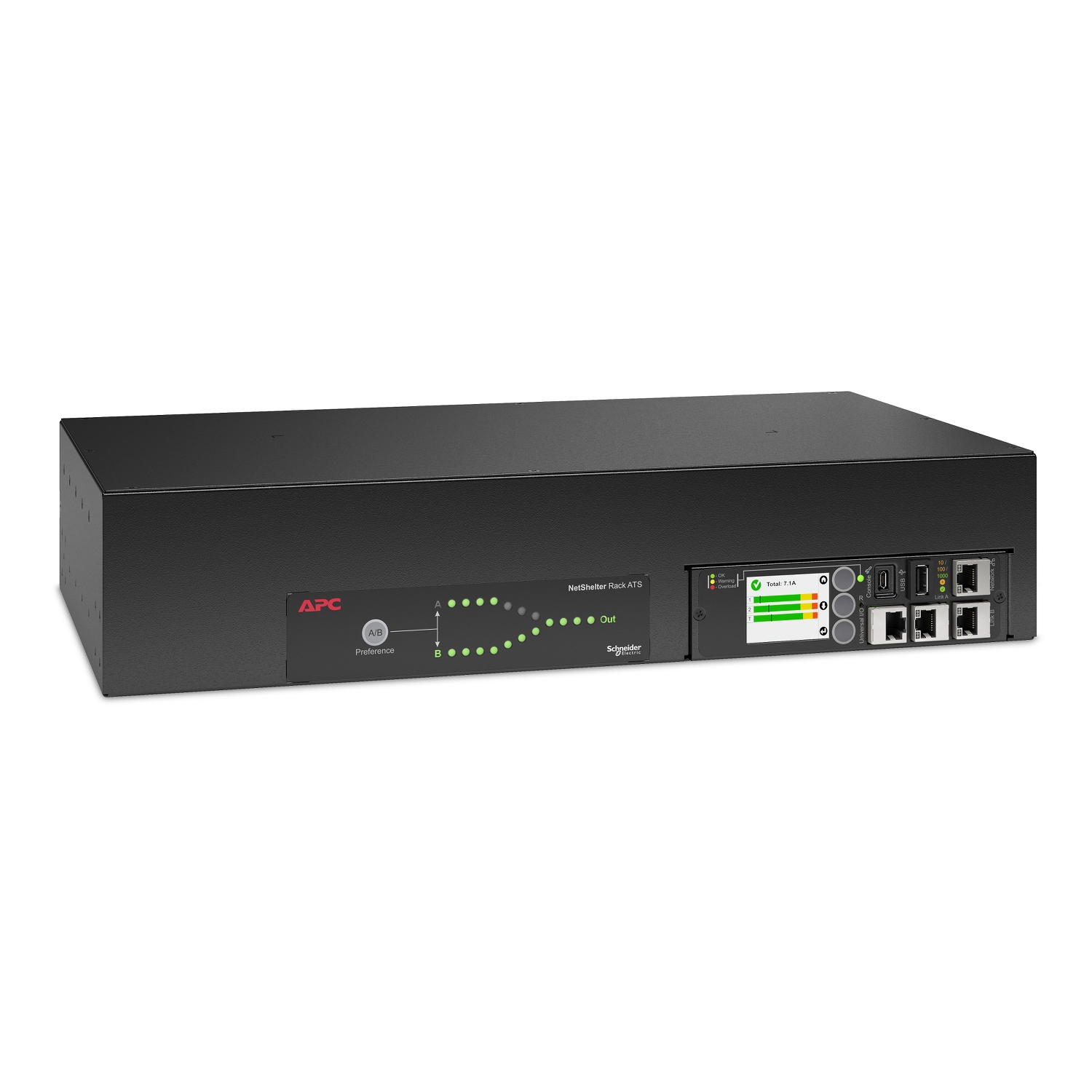 RACK ATS G3 230V 32A IEC 309 IN (16) C13 (2) C19 OUT