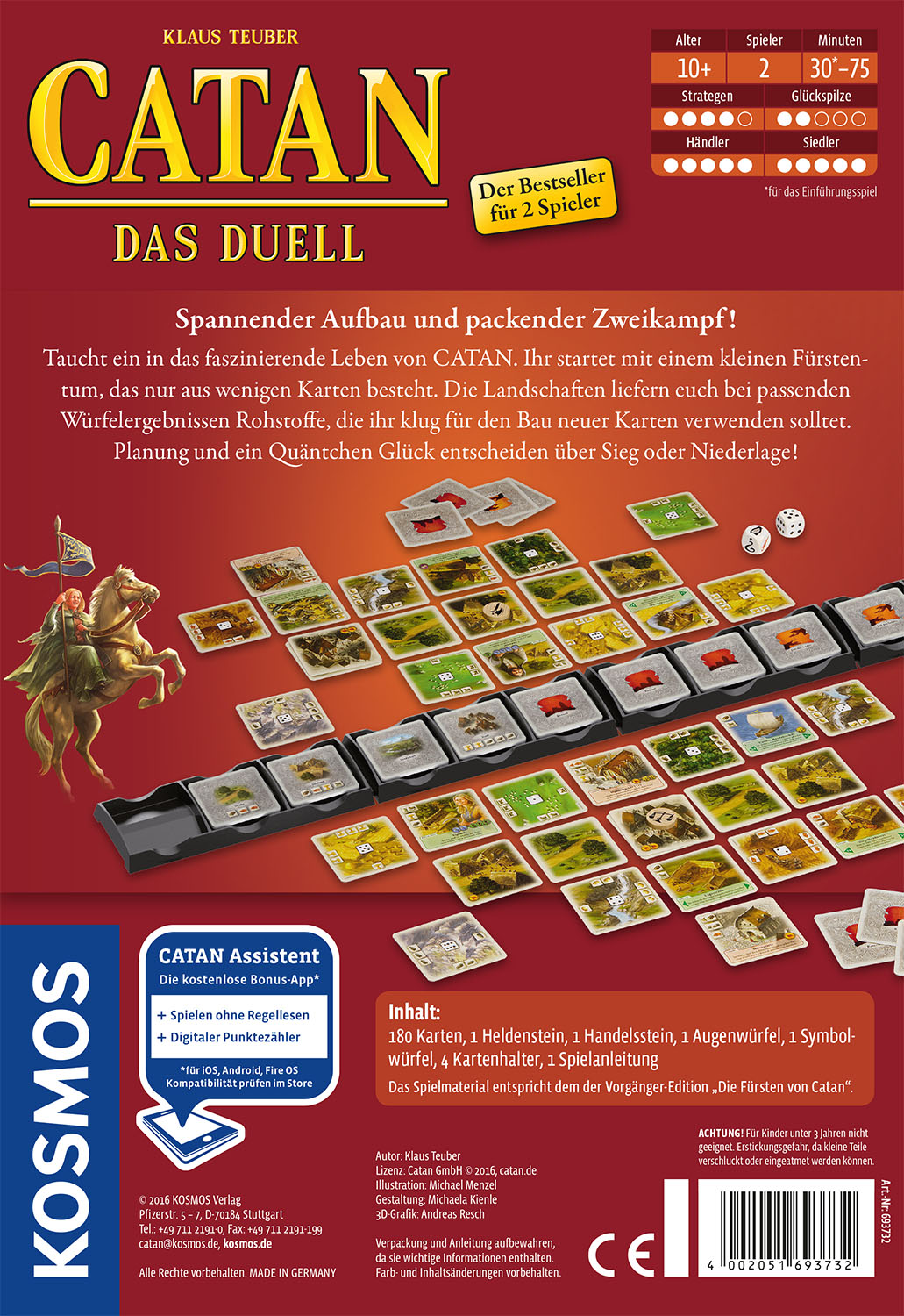 CATAN - Das Duell, Kartenspiel