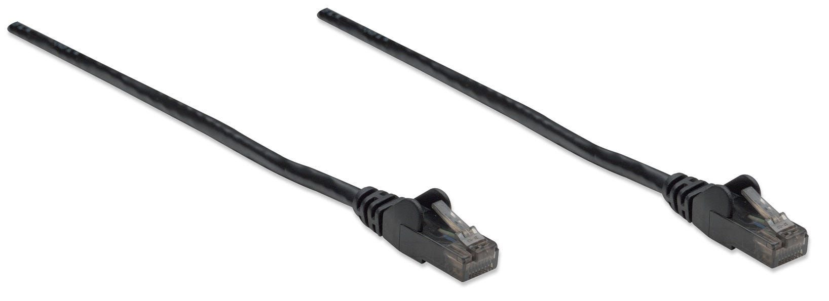 INTELLINET Patchkabel RJ45 U/UTP Cat6 10m Hebelschutz schw