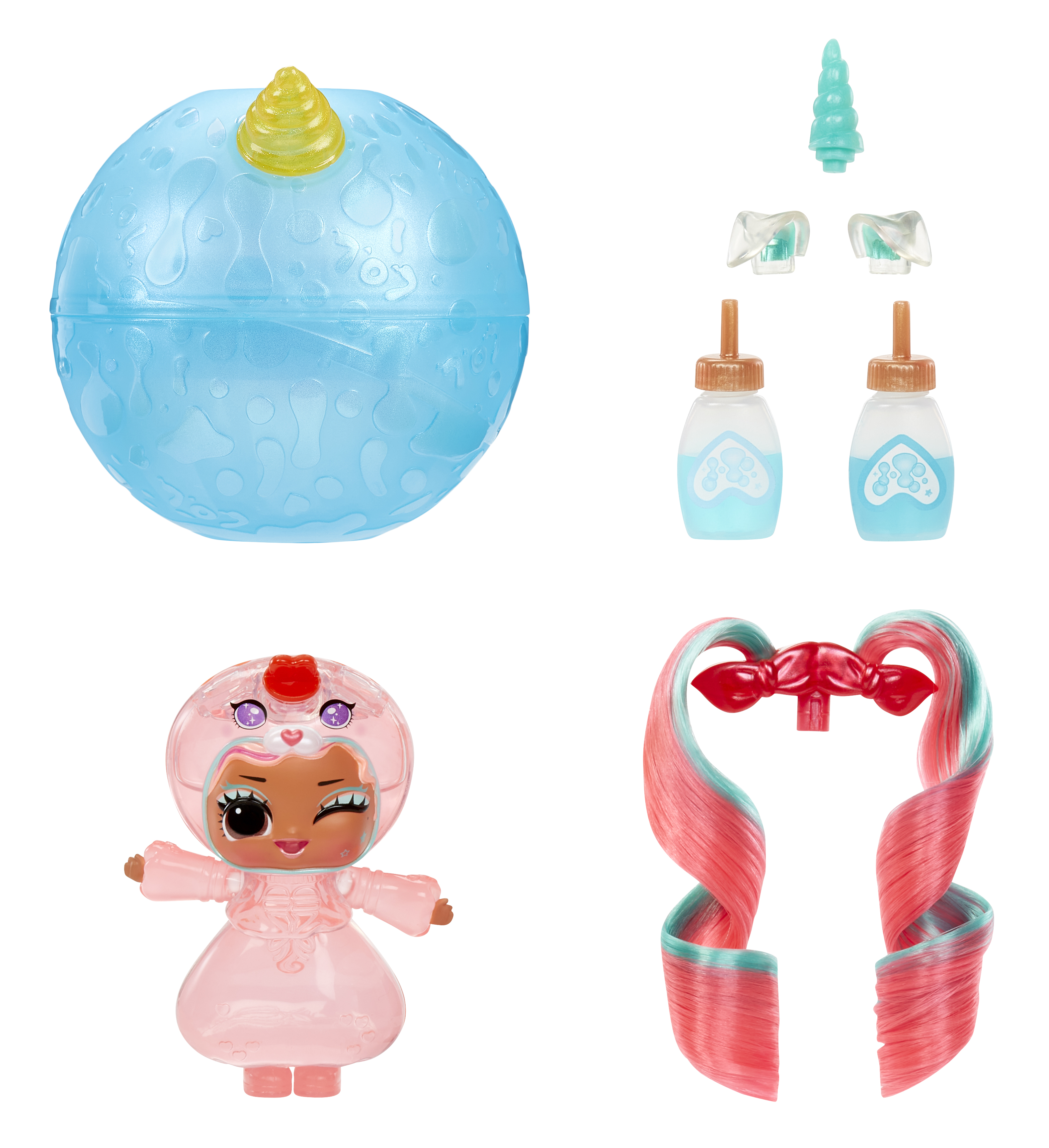 L.O.L. Surprise Unicorn Tots Make-Your-Own Unicorn Doll, Spielfigur