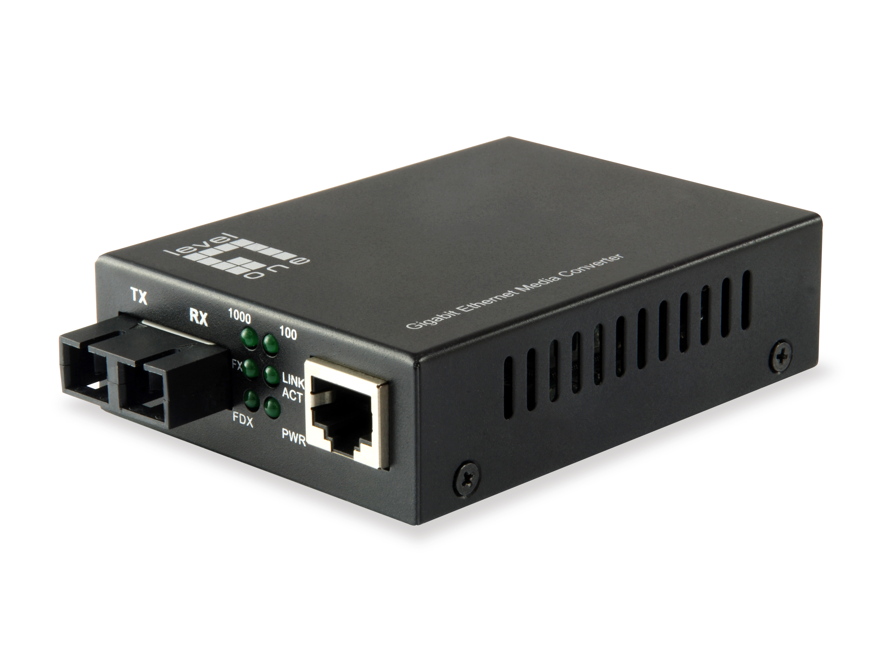 LevelOne Media Konverter RJ45->SC GE SM 1310nm 20km