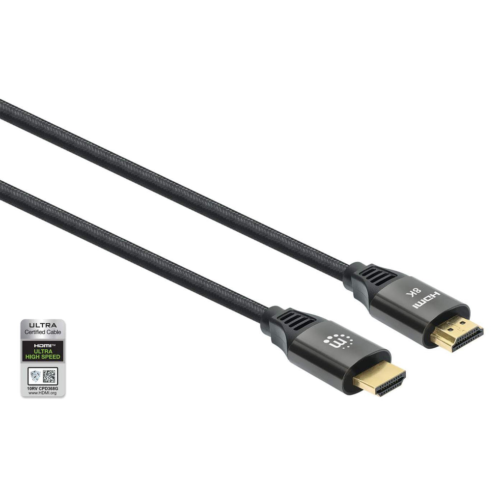 MANHATTAN 8K@60Hz HDMI-Kabel mit Ethernet-Kanal St./St. 3m