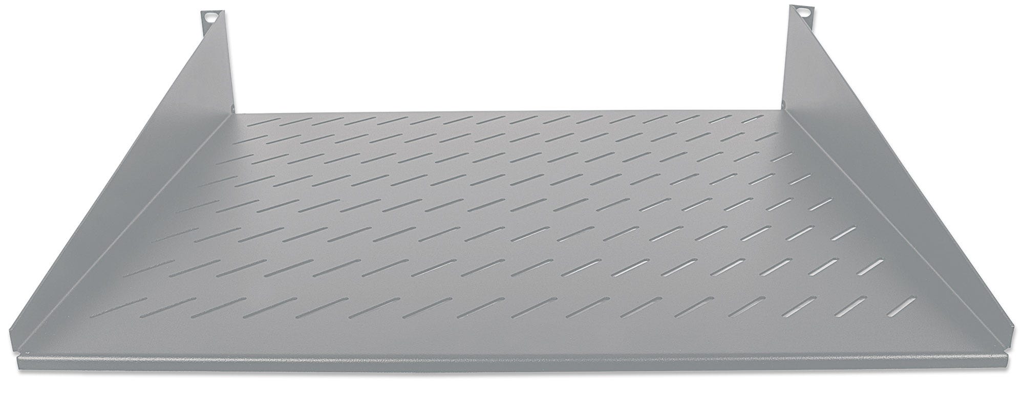 INTELLINET Fachboden 2HE 483x250mm bis 25kg Frontm. grau