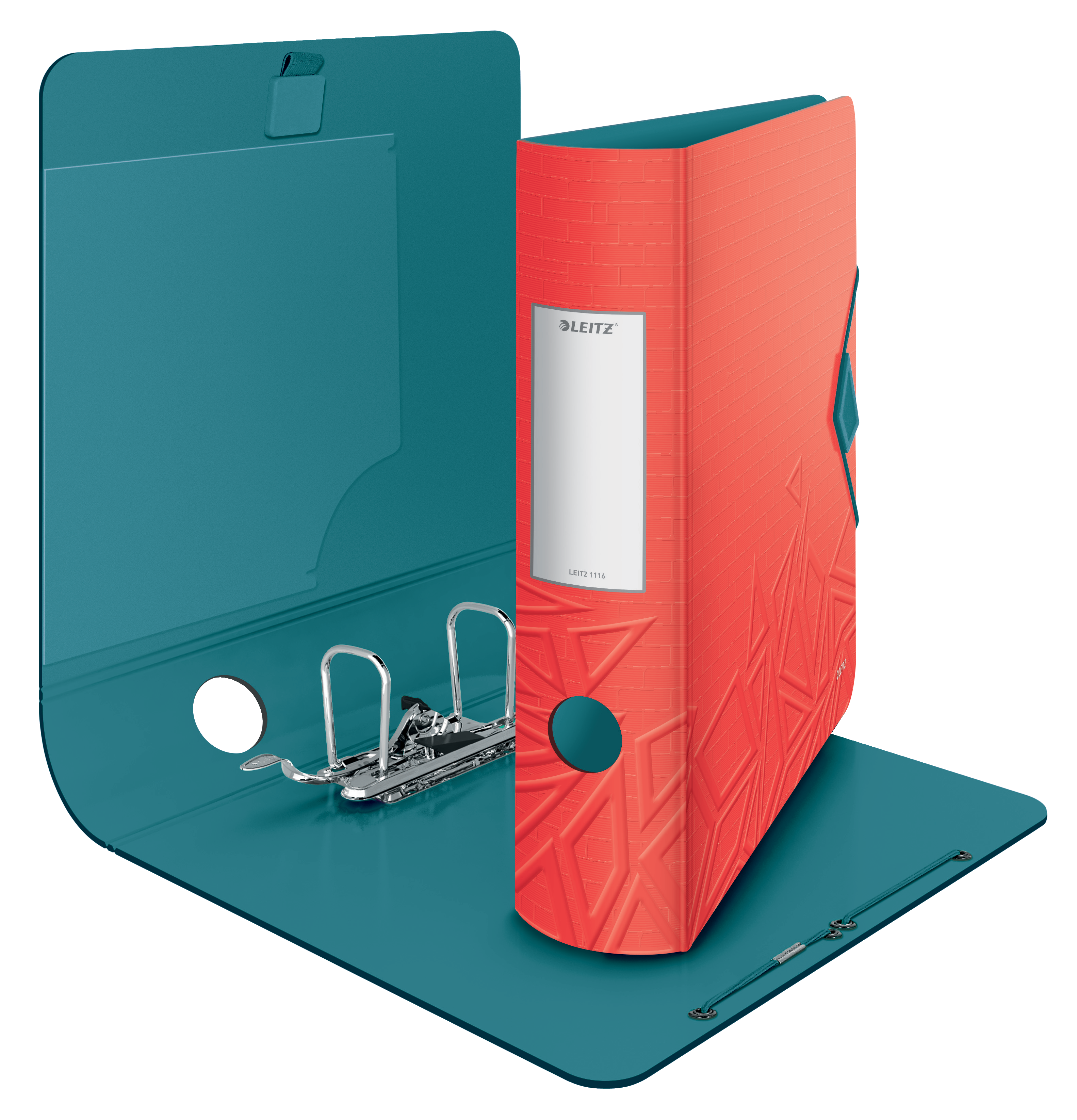 LEITZ Active Urban Chic Ordner rot Kunststoff 8,2 cm DIN A4, 1 St.