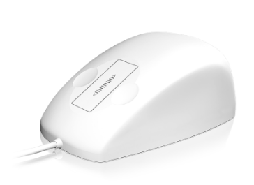 KeySonic WD Maus, Silikone, IP68, WH, KSM-5030M-W