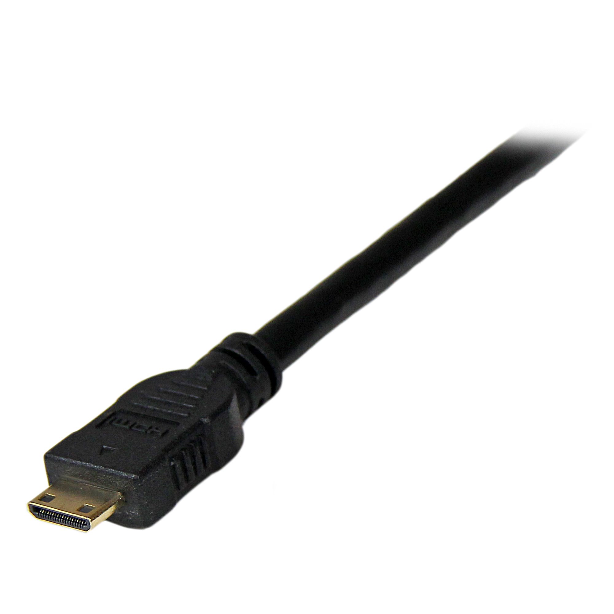 1M MINI HDMI TO DVI-D CABLE .