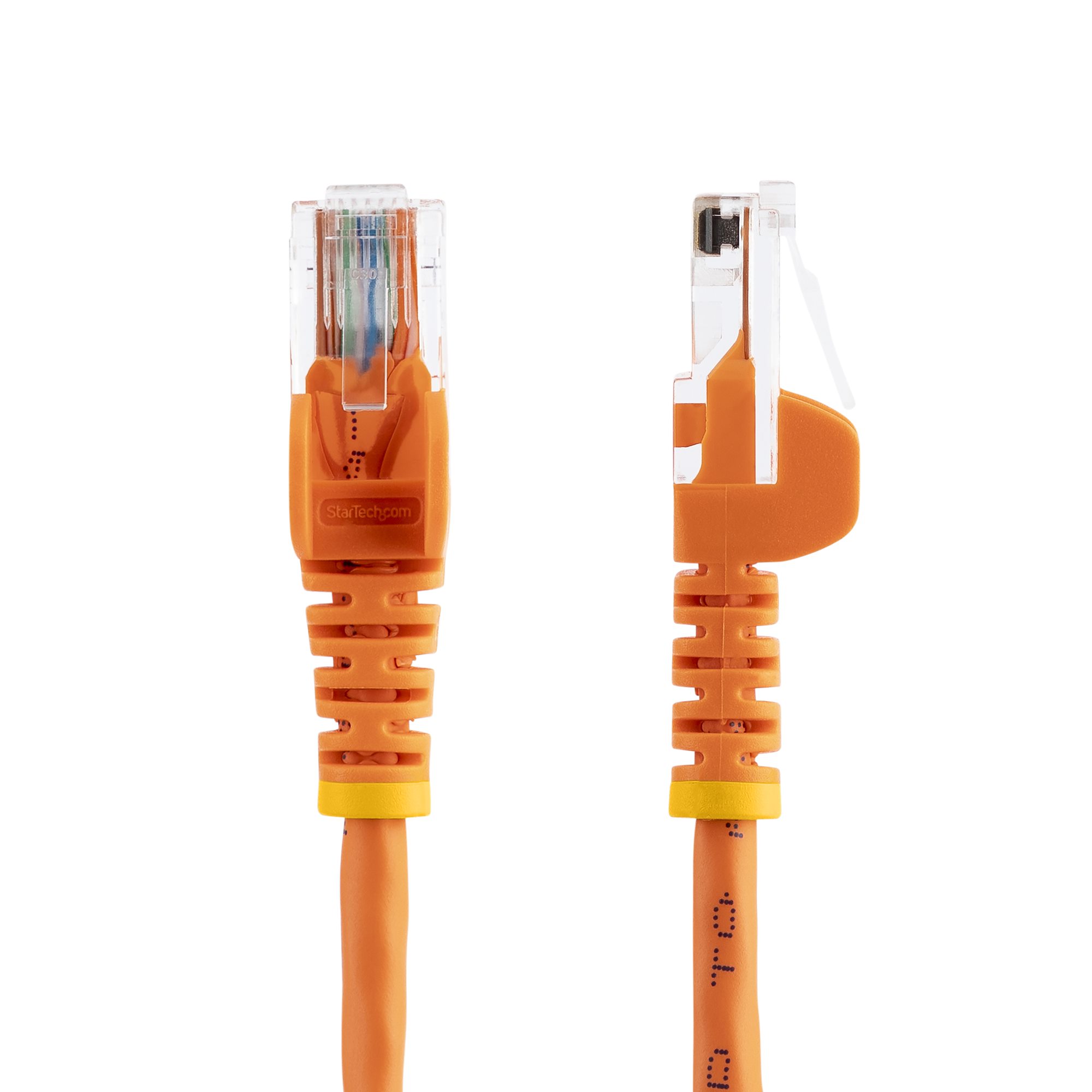 2M ORANGE CAT 5E PATCH CABLE .