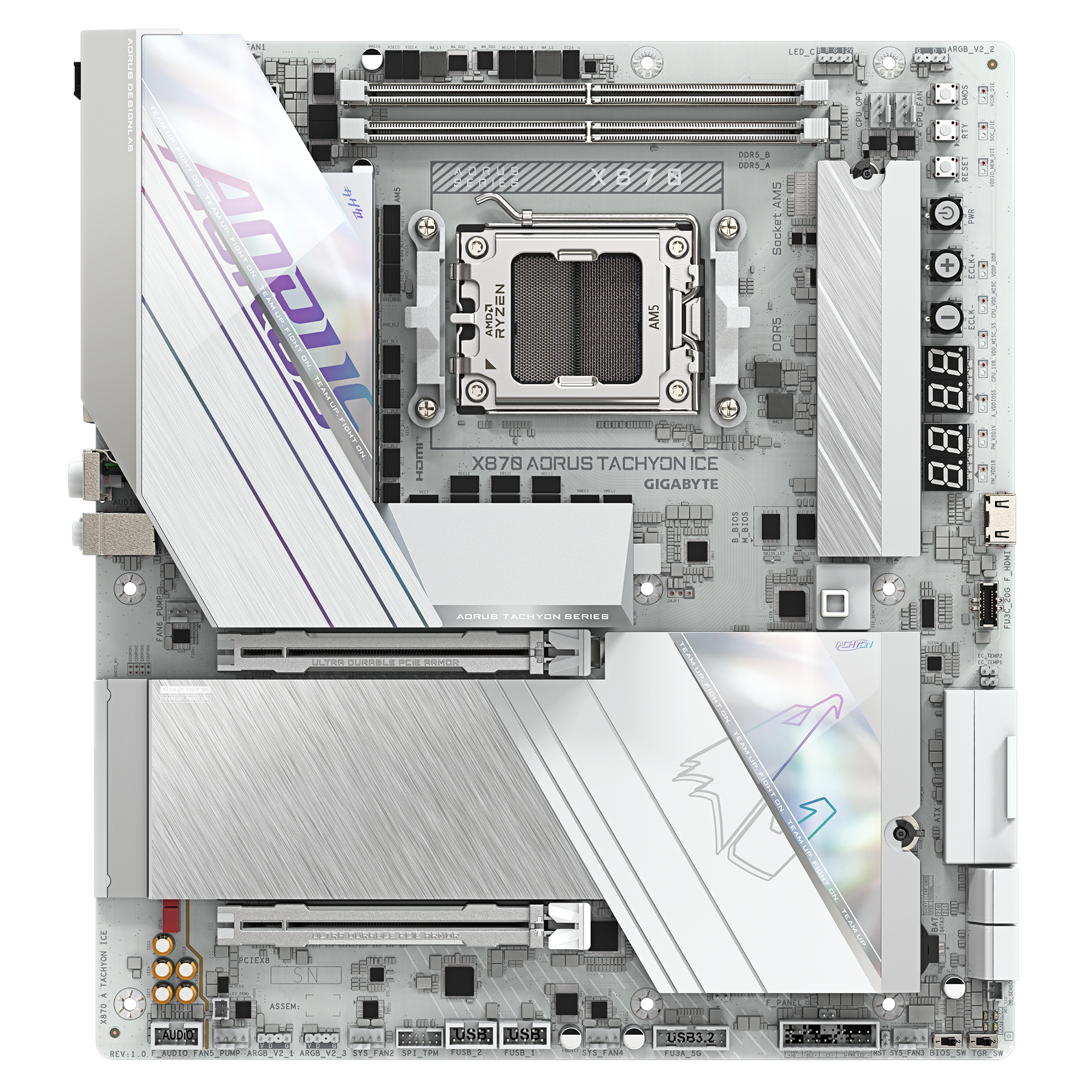GIGABYTE X870 A TACHYON ICE AM5 ATX MB