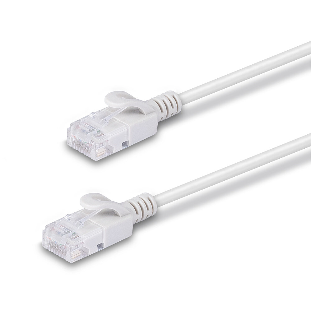 1M CAT.6A U/UTP LSZH ULTRA SLIM NETZWERKKABEL GRAU